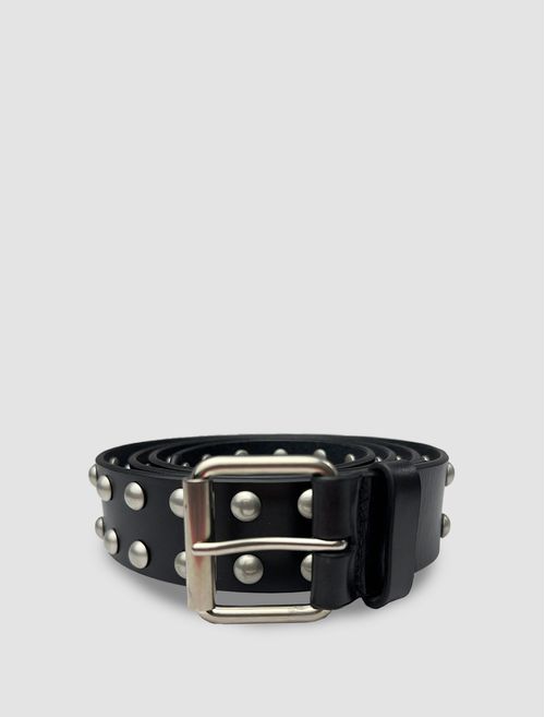 Leather belt