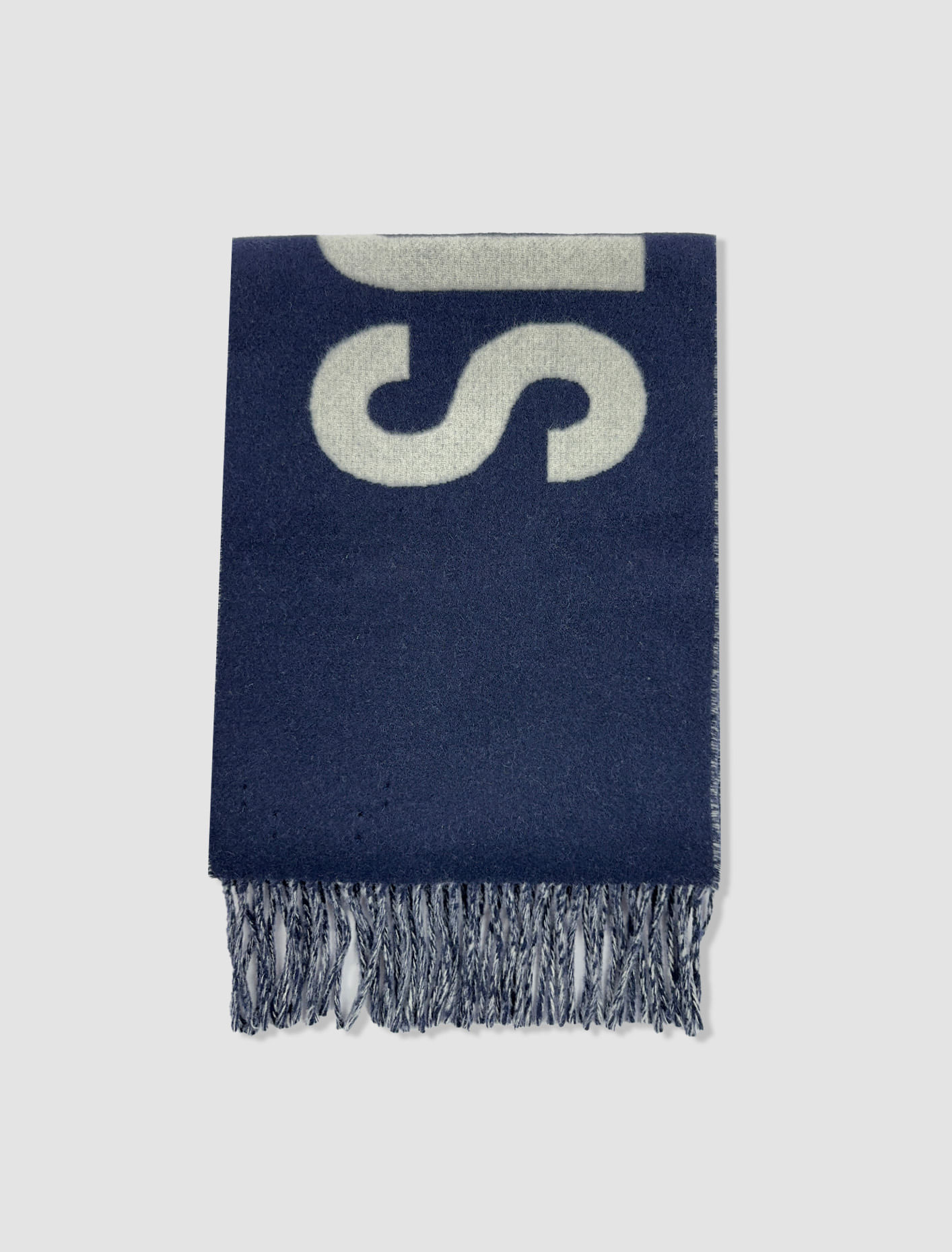 Shop Jacquemus The  Scarf In Navy