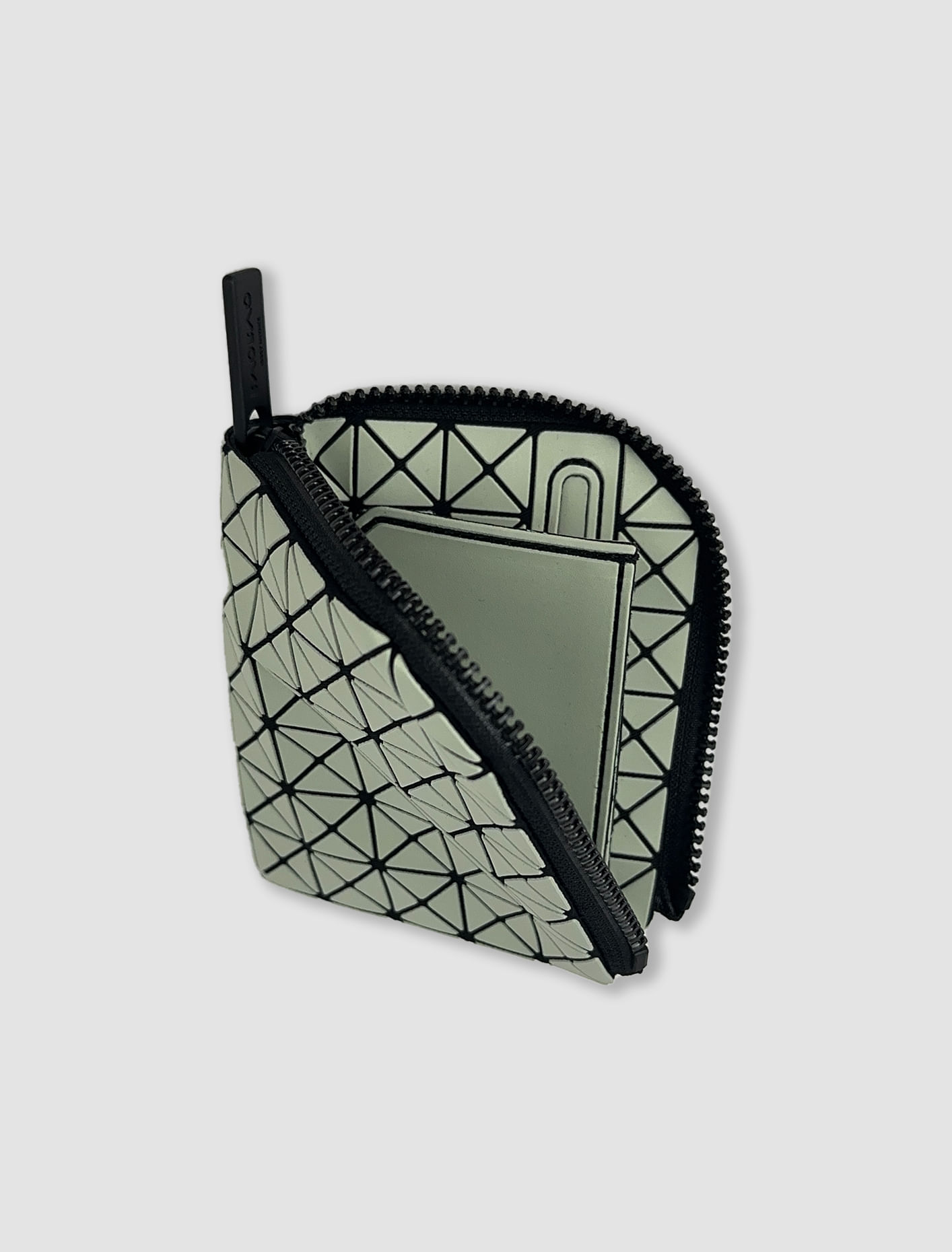 BAO BAO ISSEY MIYAKE ZIPPER WALLET 