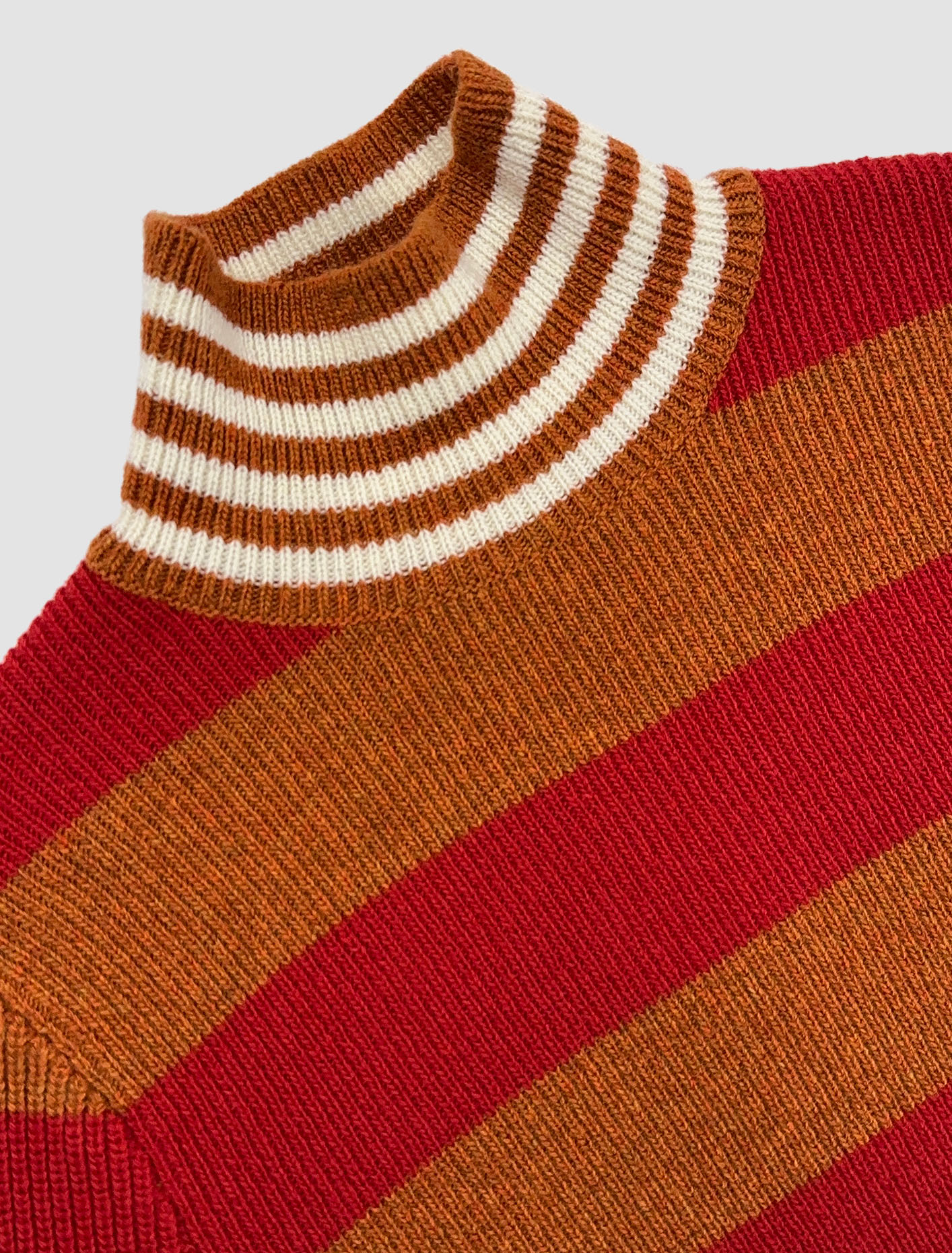 Shop Marni Turtleneck Sweater In Clay