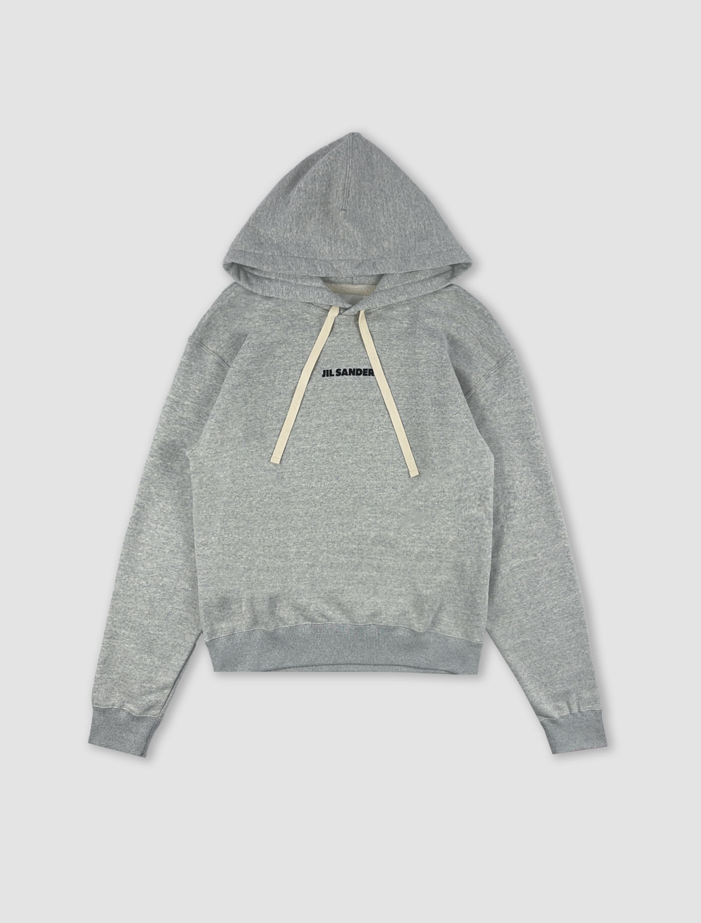 Shop Jil Sander Hooded Sweatshirt In Powder Green