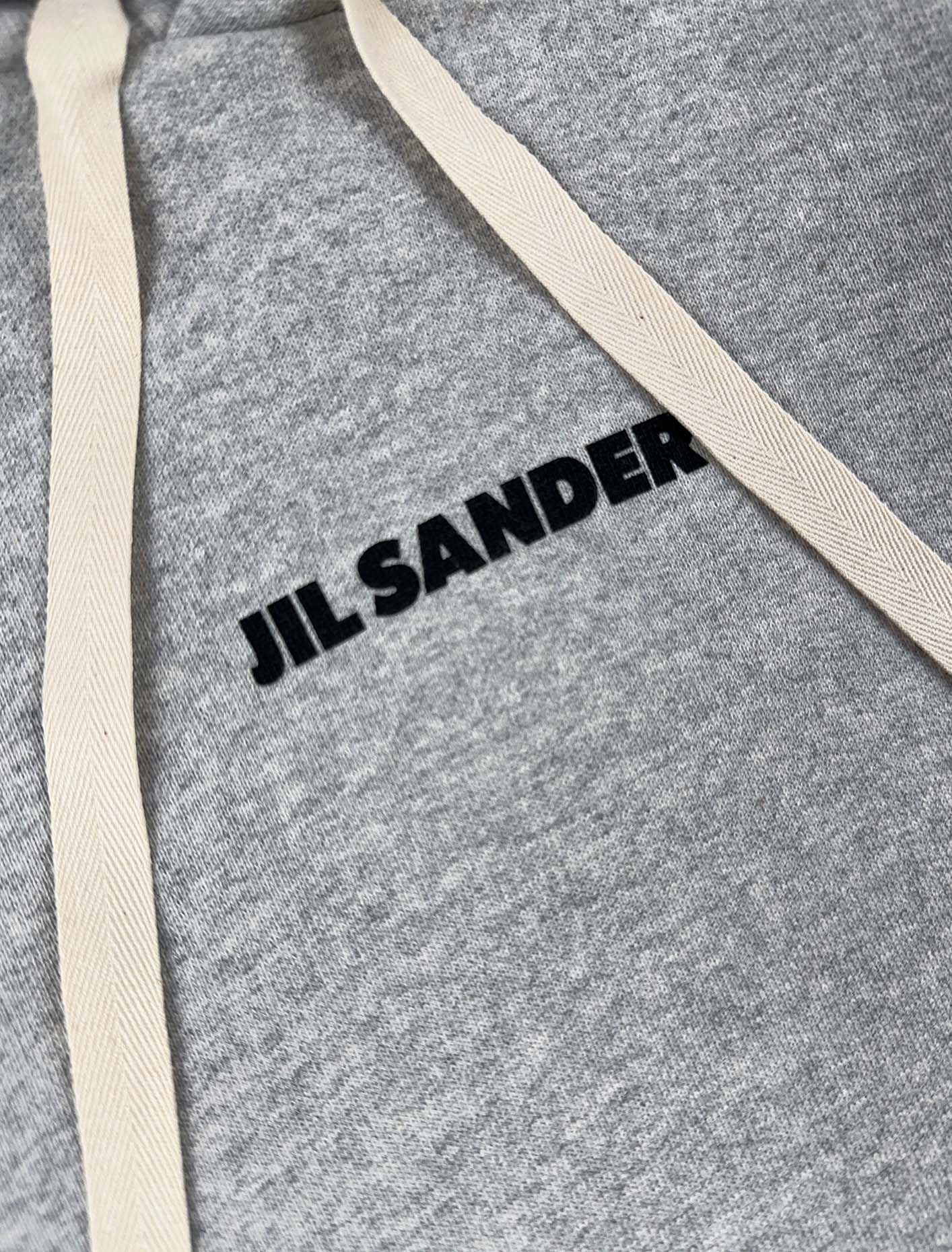 Shop Jil Sander Hooded Sweatshirt In Powder Green