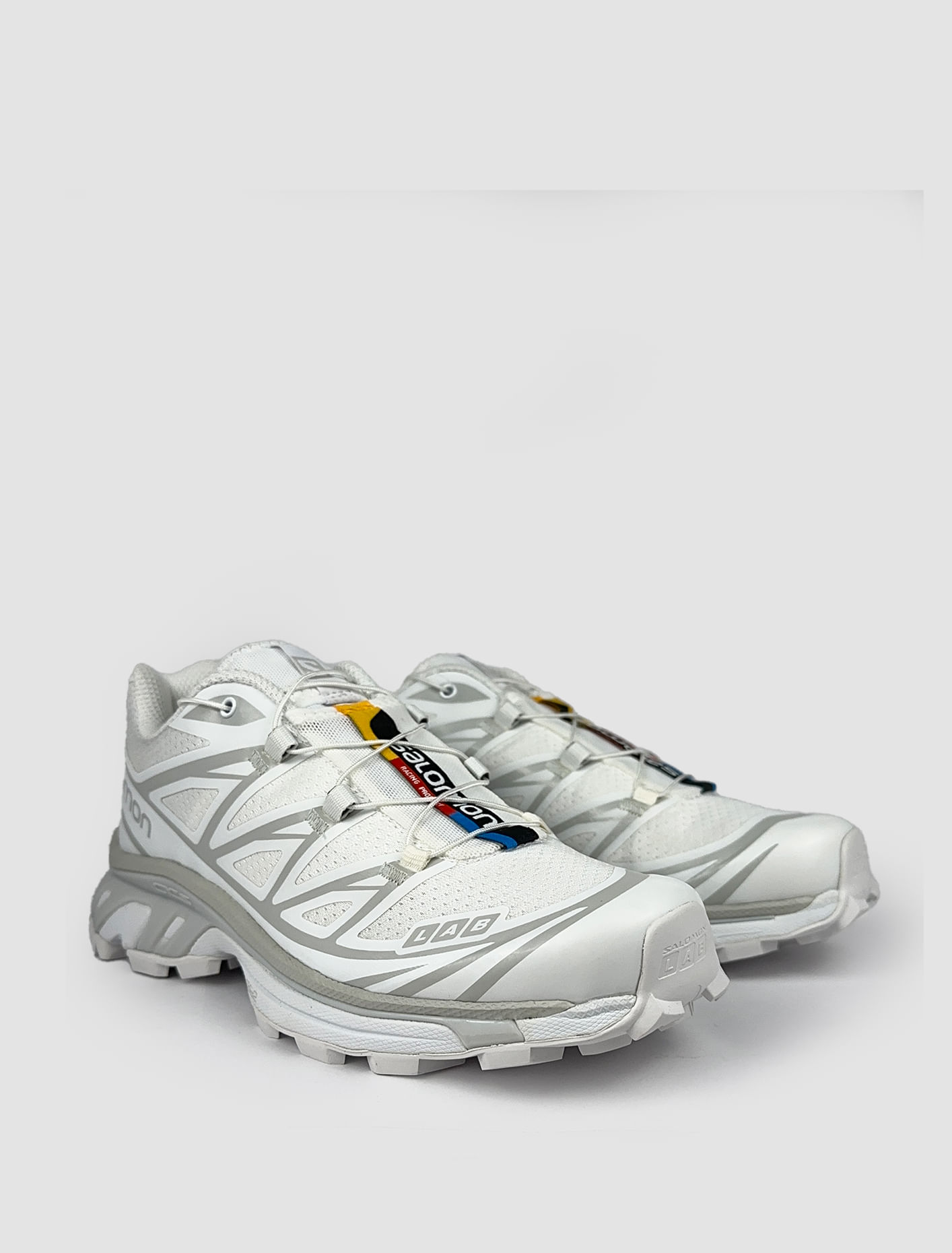 Shop Salomon Xt-6 In White,white,lunar Rock