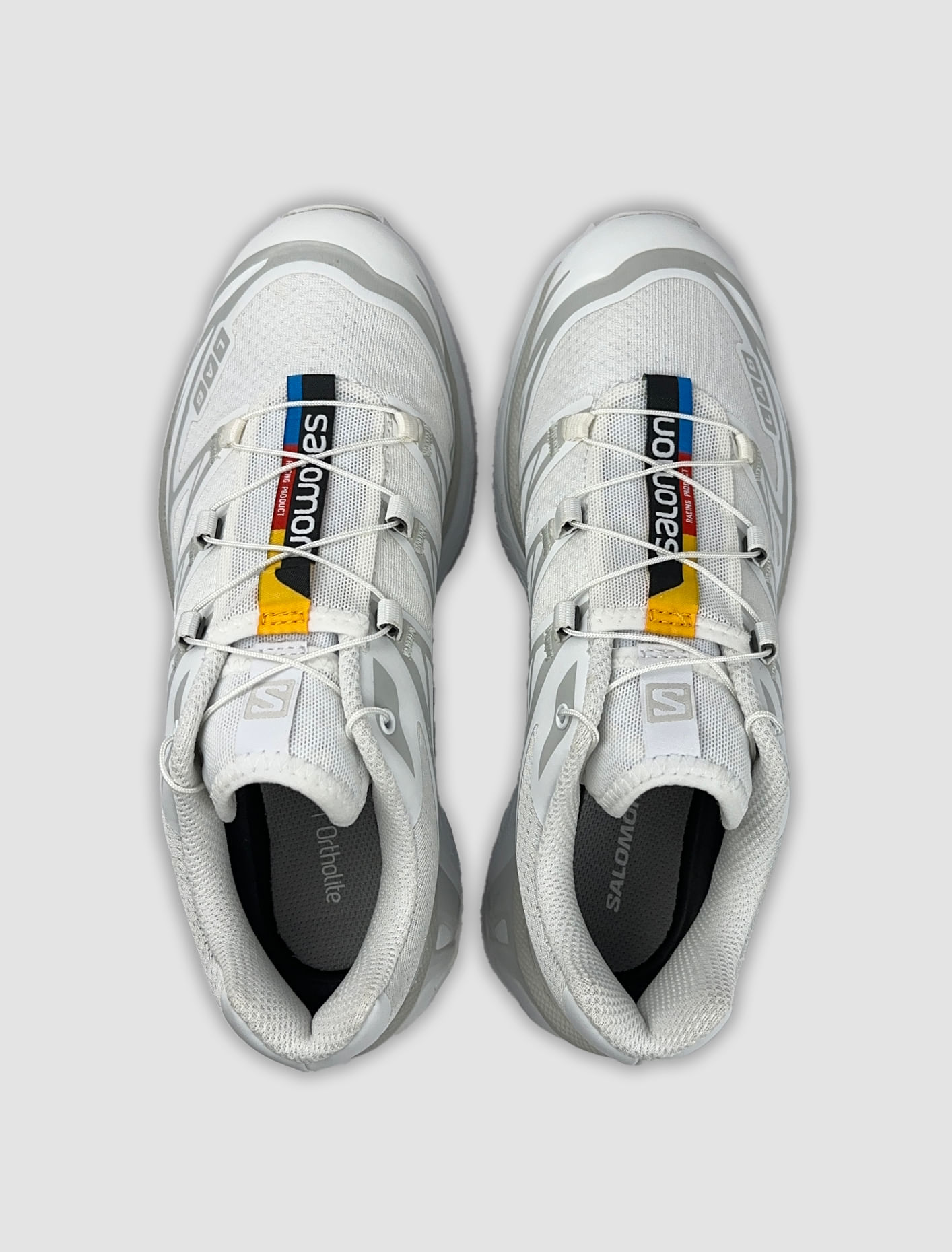 Shop Salomon Xt-6 In White,white,lunar Rock