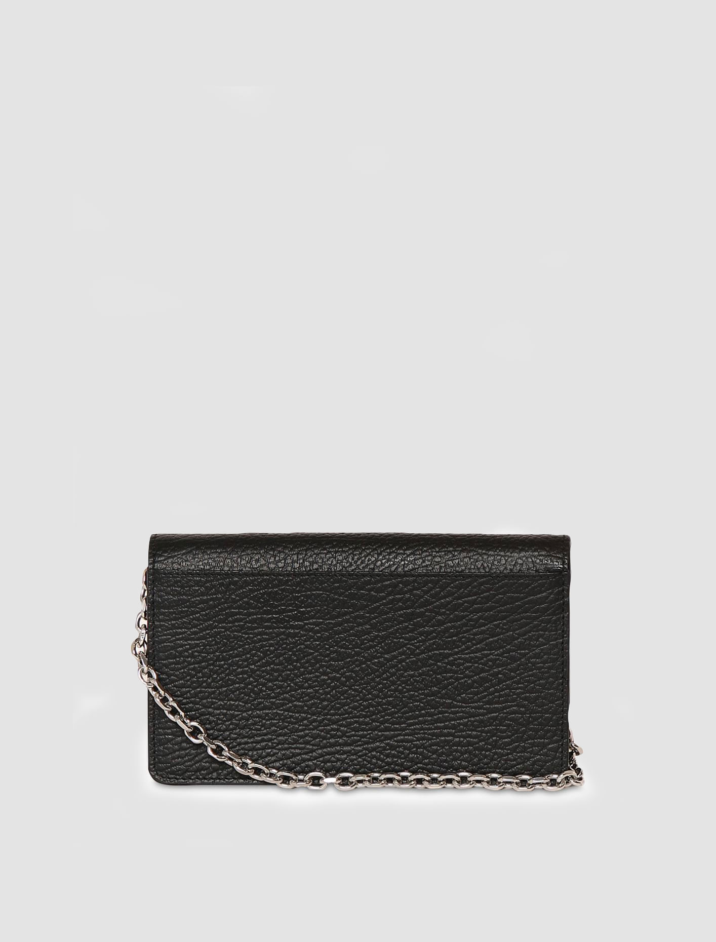 Shop Maison Margiela Shoulder Wallet In Black