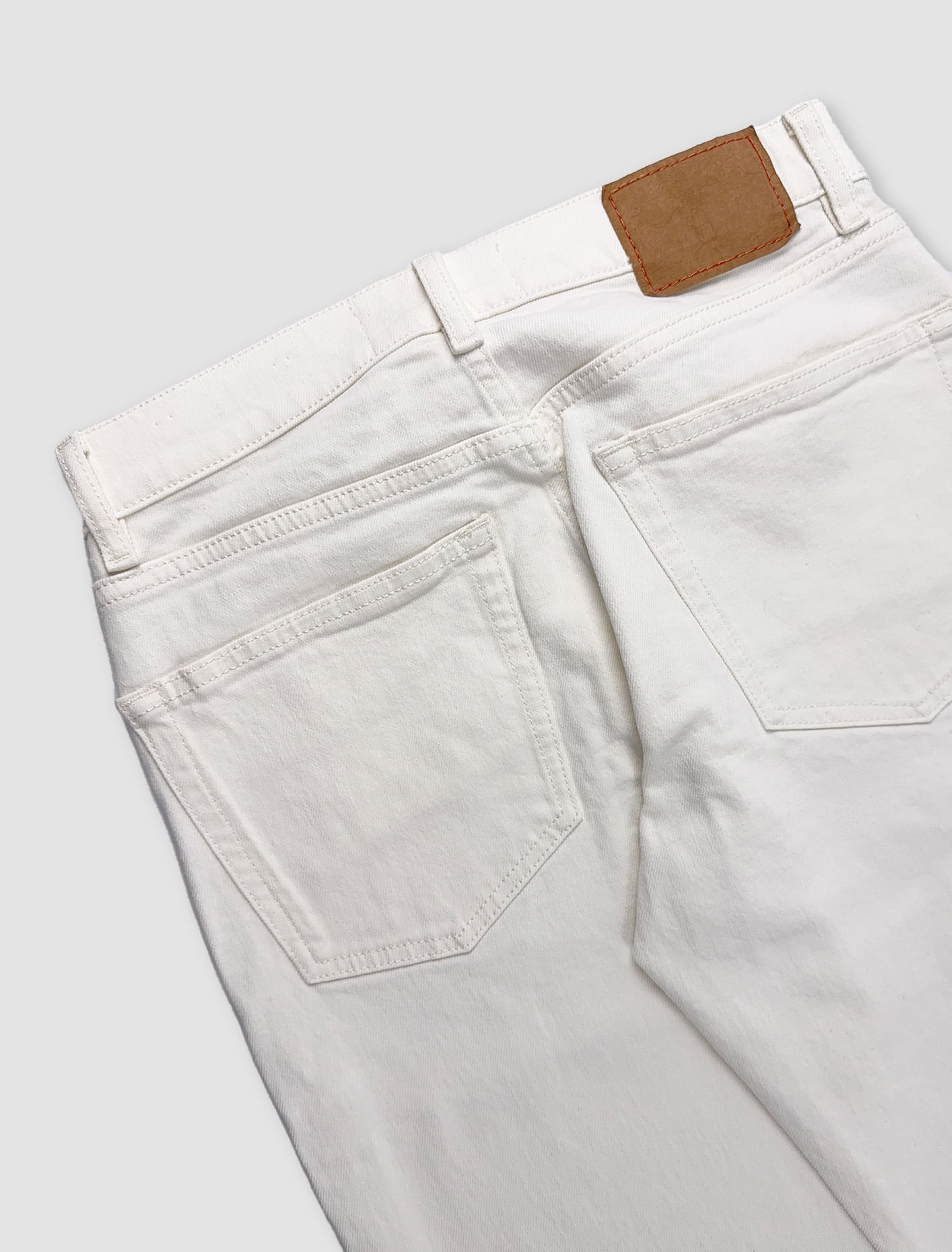 Shop Jeanerica Classic Jeans In Natural White