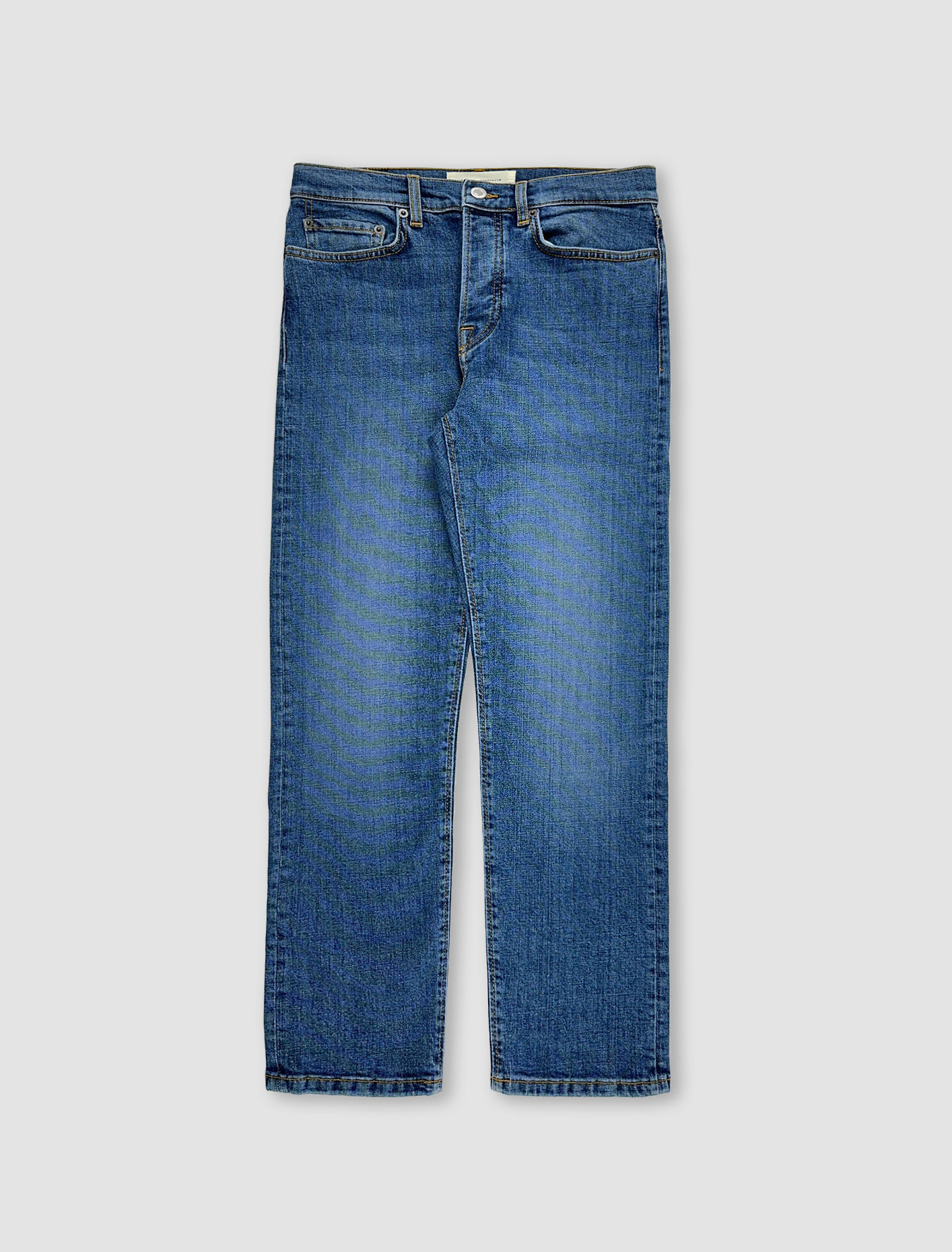 Shop Jeanerica Classic Jeans In Mid Vintage