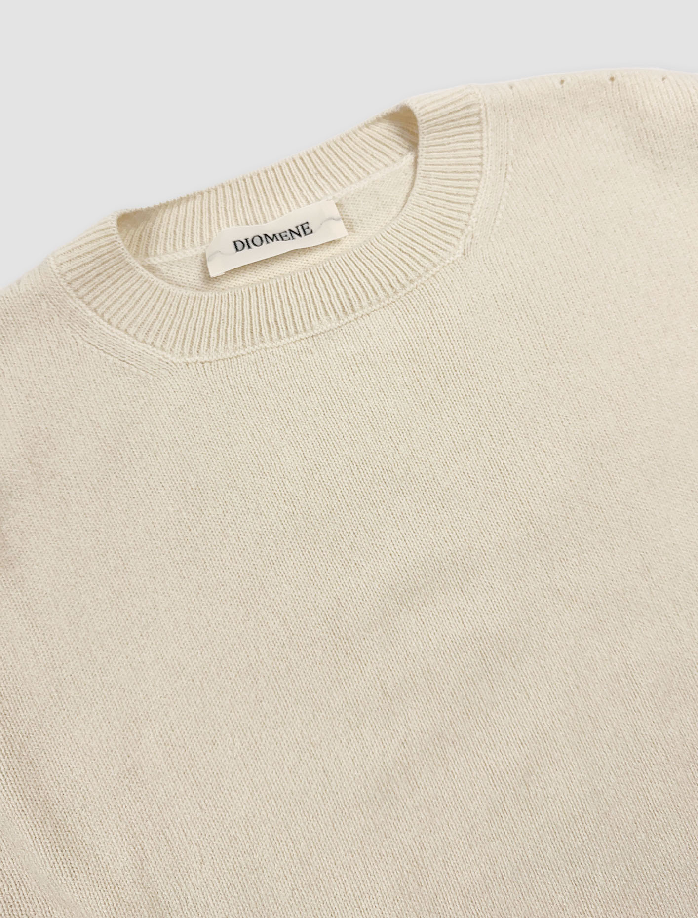 Shop Diomene Tricot Sweater In Snow White