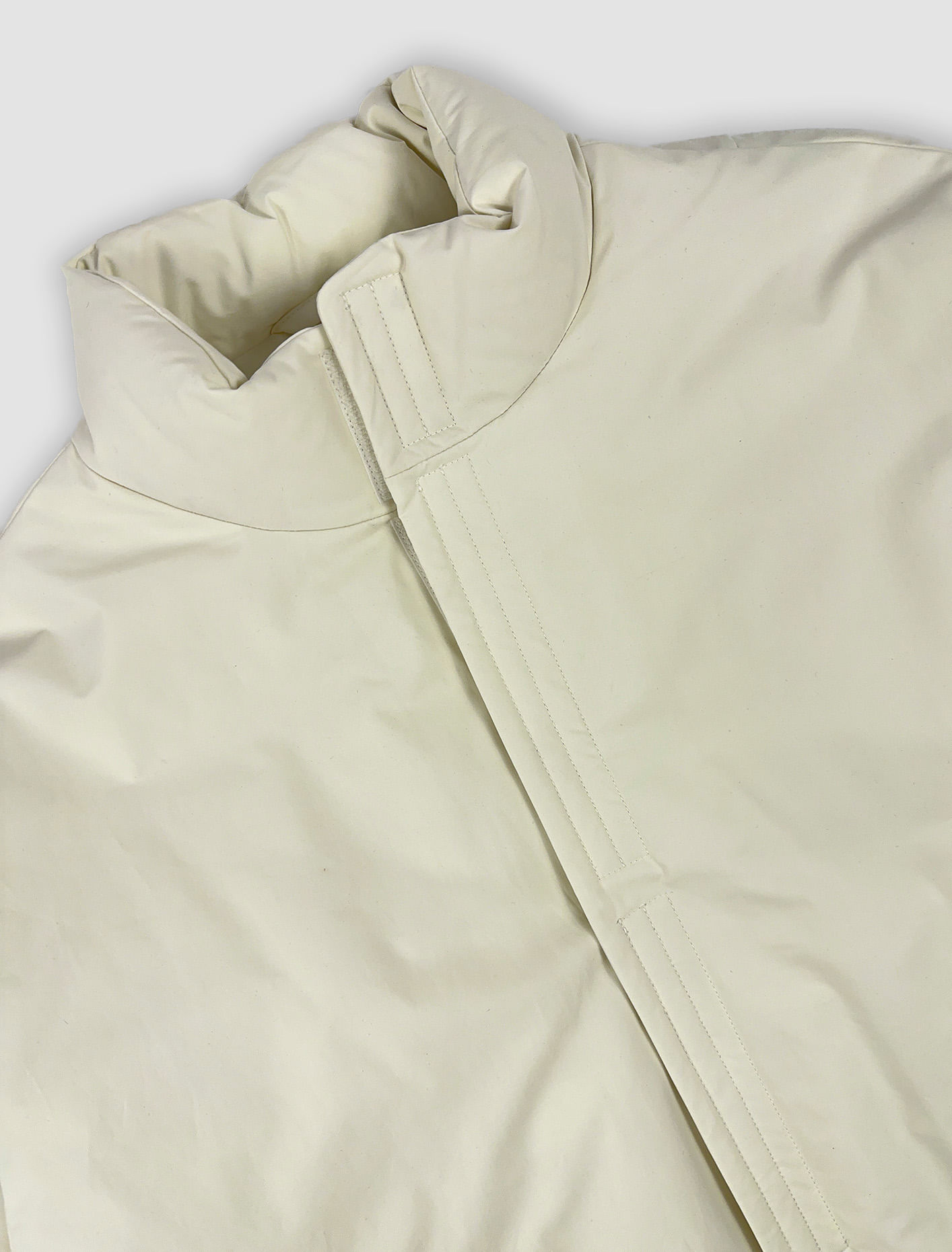 Shop Jil Sander Oversized Down Jacket In Natural