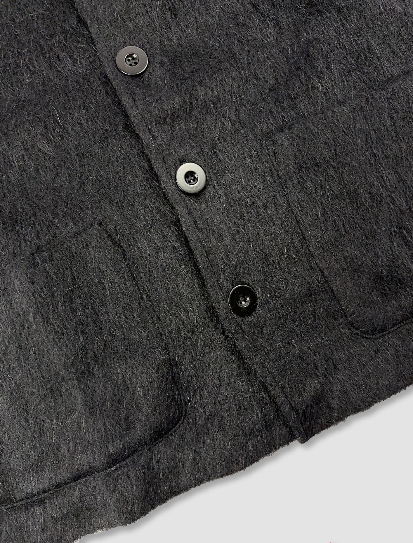 Shop Our Legacy Cardigan In Black Mohair