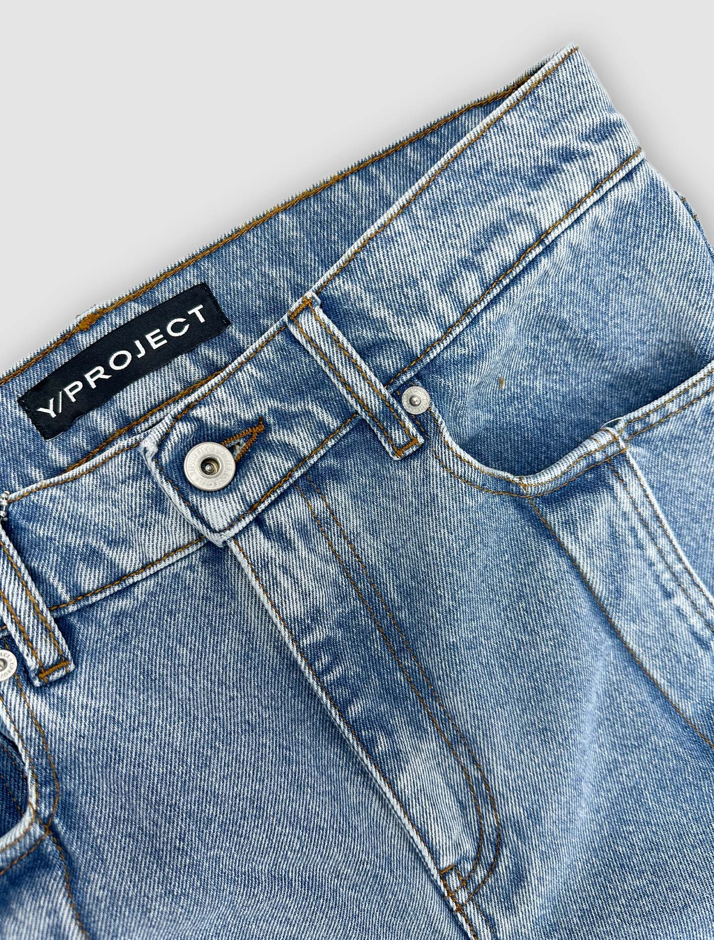 Y/PROJECT JEANS SLIM BANANA 