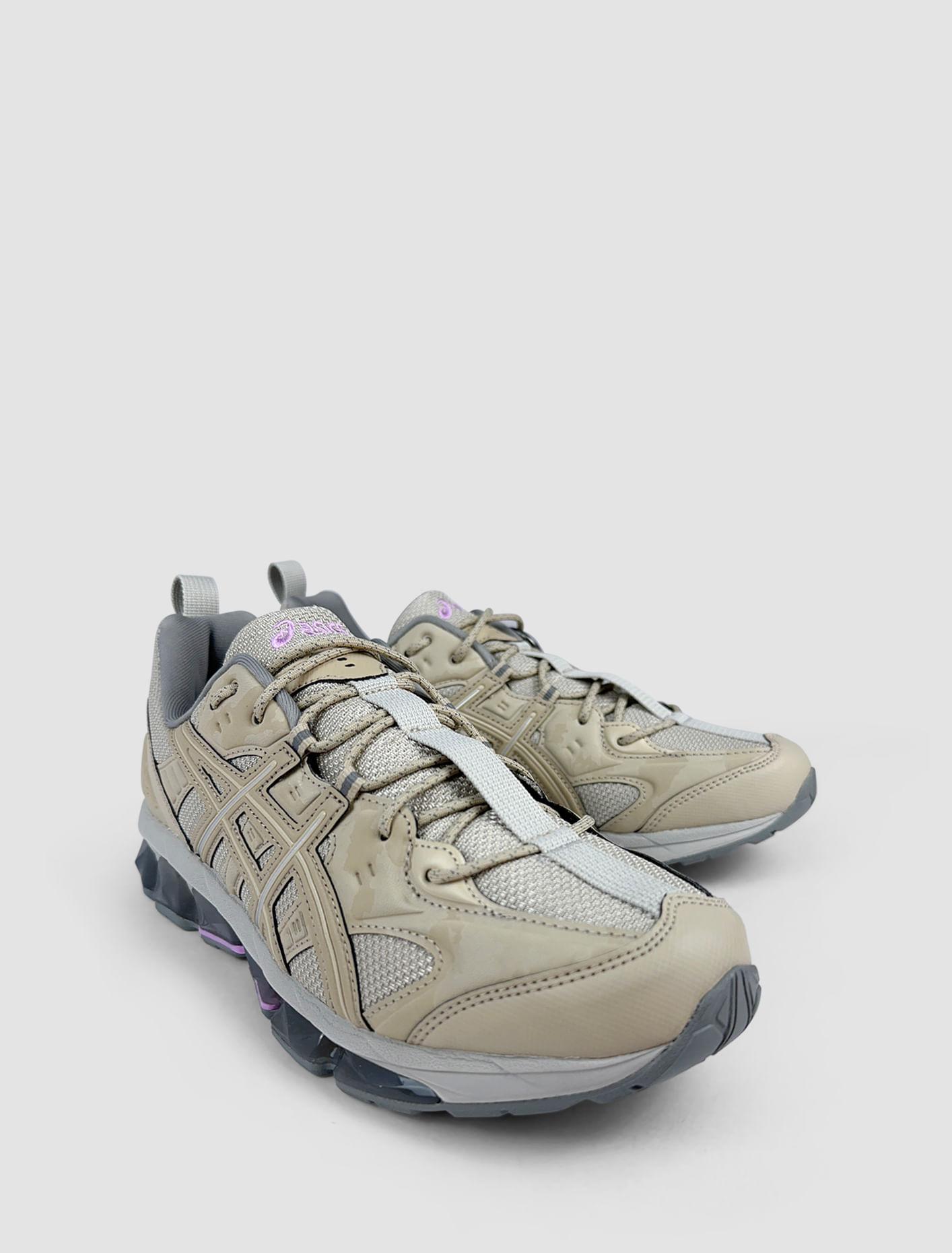 Shop Asics Sneakers Gel-quantum 360 In Beige