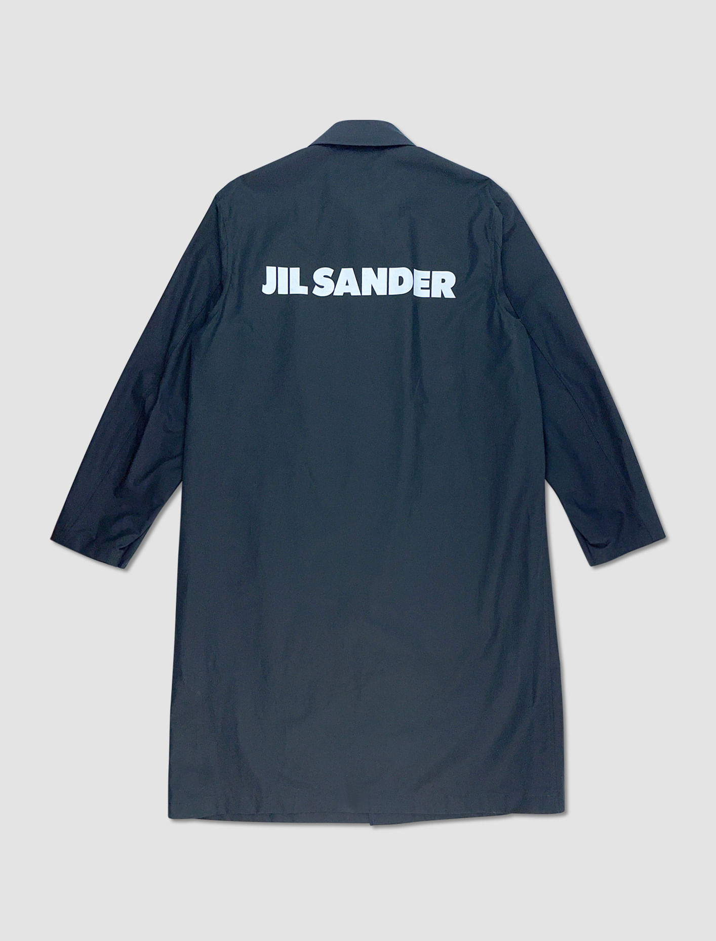 Shop Jil Sander Double-breasted Coat In Black