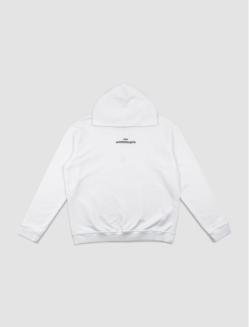 Upside down logo sweatshirt