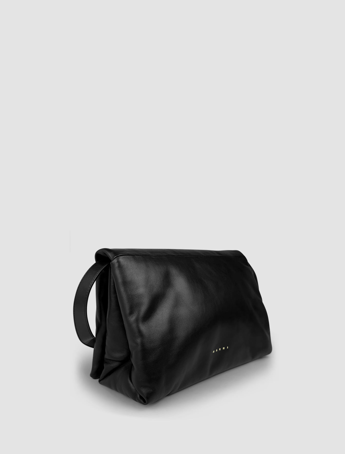 Shop Marni Shopping Bag In Black