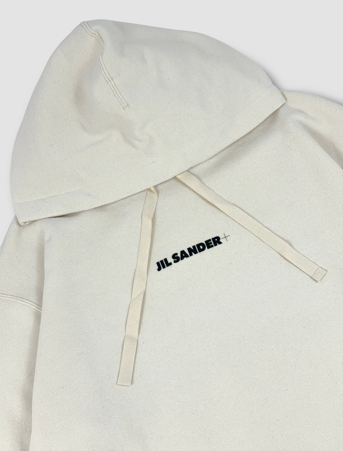 Shop Jil Sander Hoodie In Dune