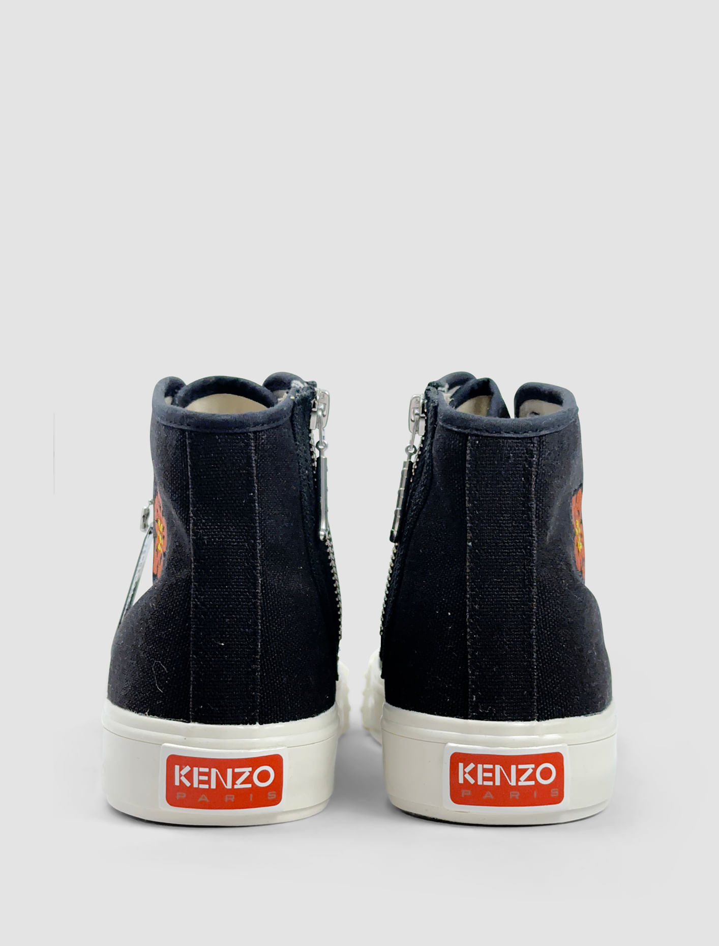 Shop Kenzo Boke Flower Sneakers In Noir