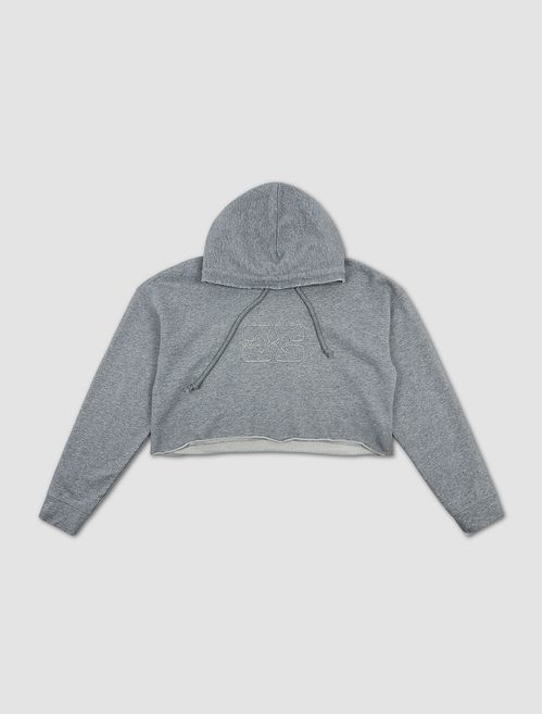 Cropped hoodie