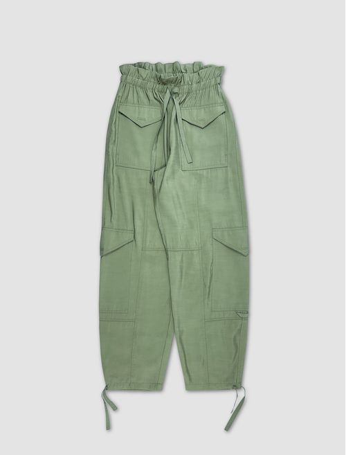 Light slub pocket pants