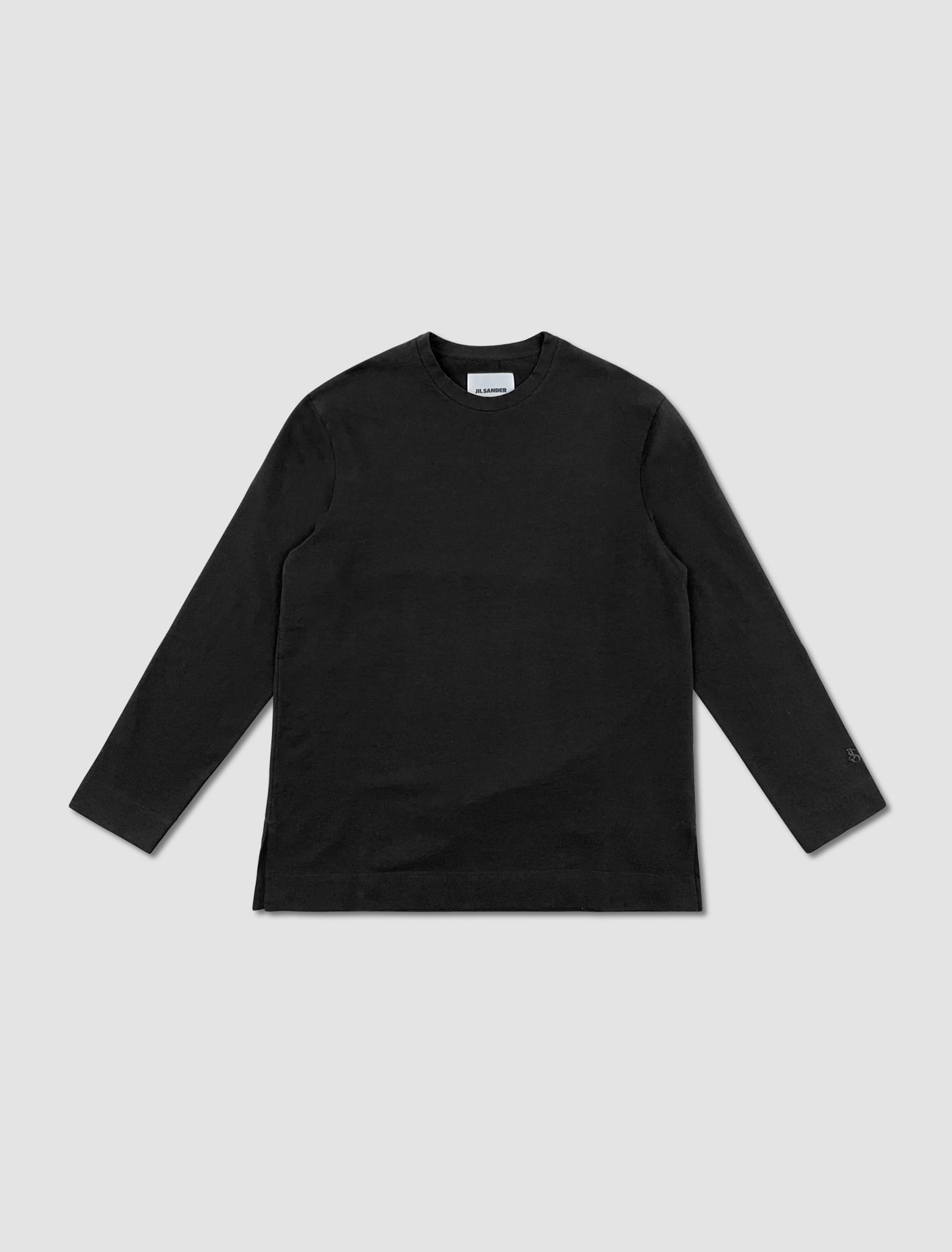 Shop Jil Sander T-shirt Oversize In Nero