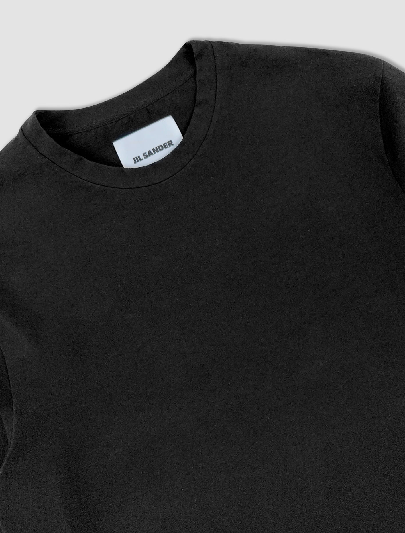 Shop Jil Sander T-shirt Oversize In Nero