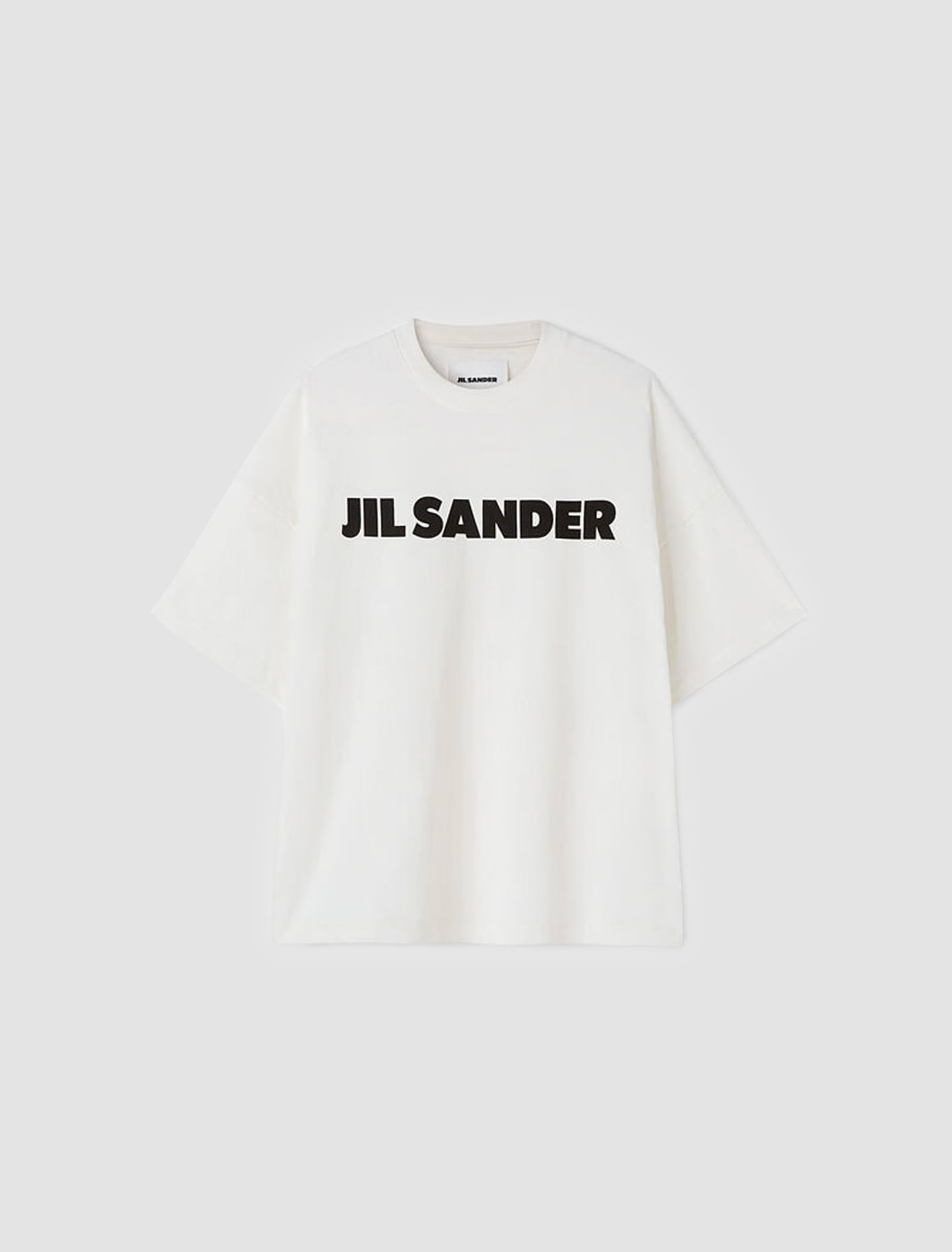 Shop Jil Sander T-shirt In Jersey In Beige