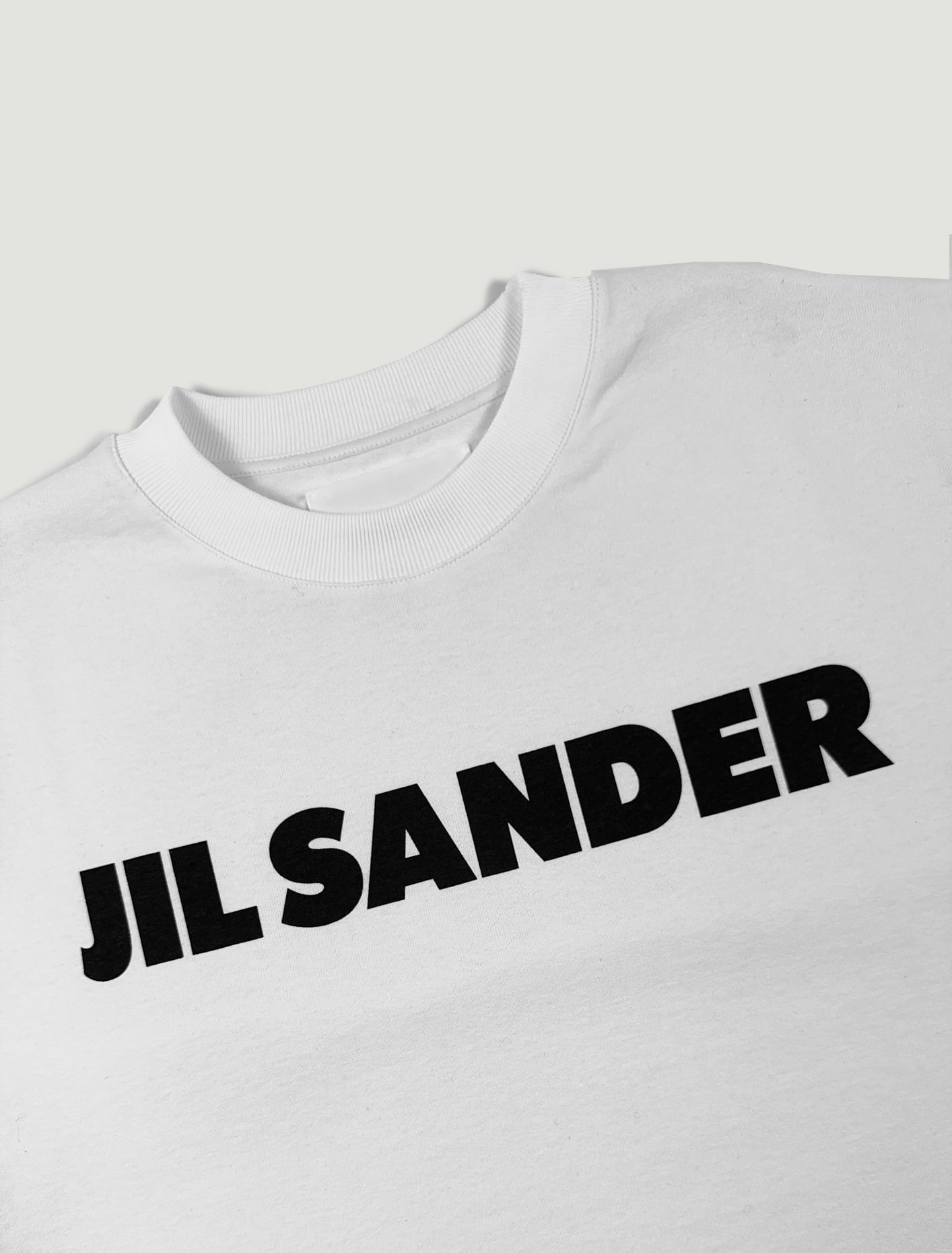 Shop Jil Sander T-shirt In Jersey In Beige