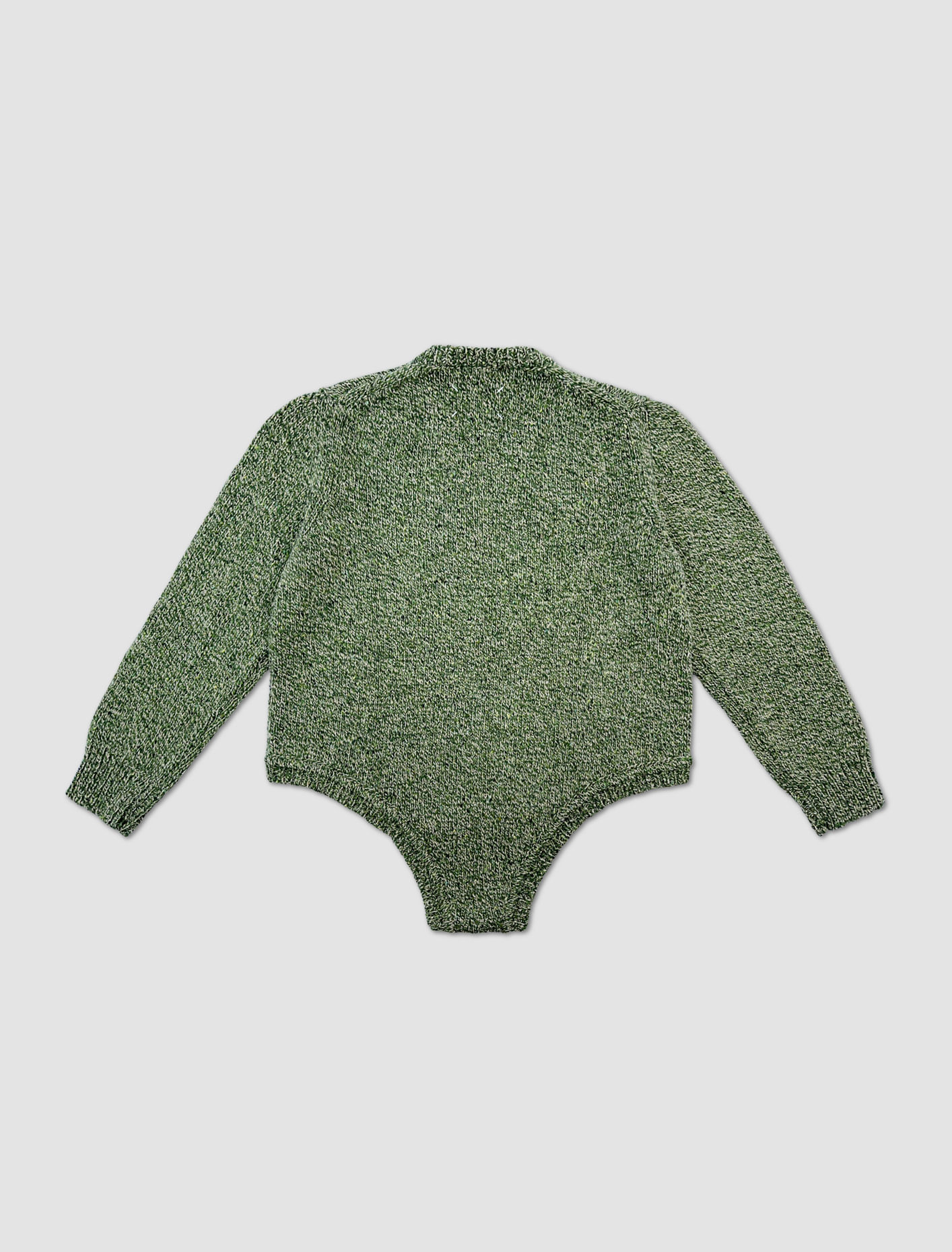 Shop Maison Margiela V-neck Cardigan In Verde