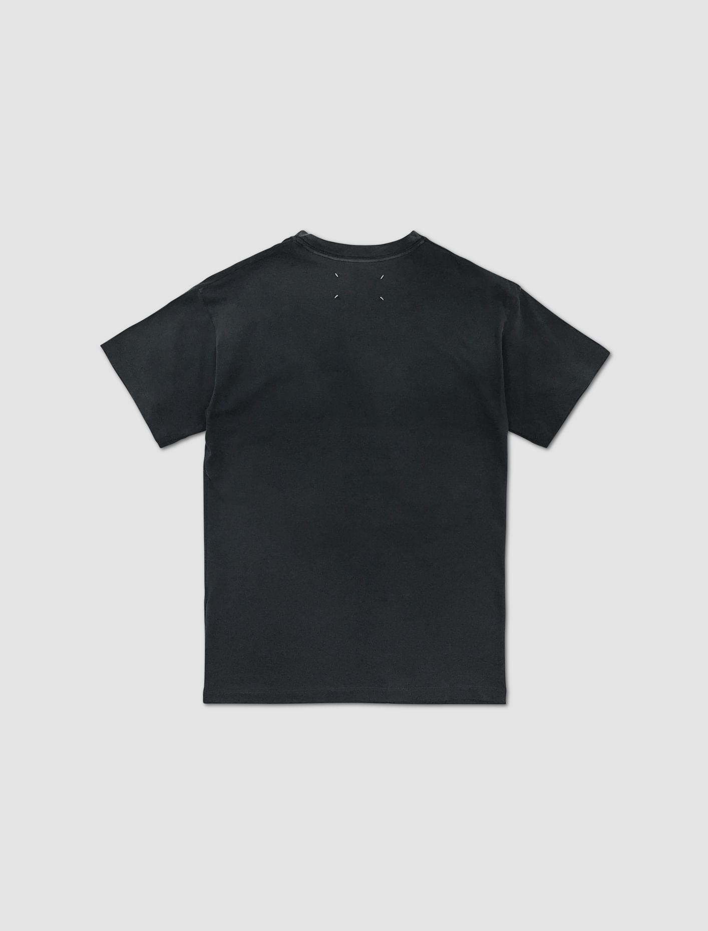 Shop Maison Margiela Reverse Logo T-shirt In Black