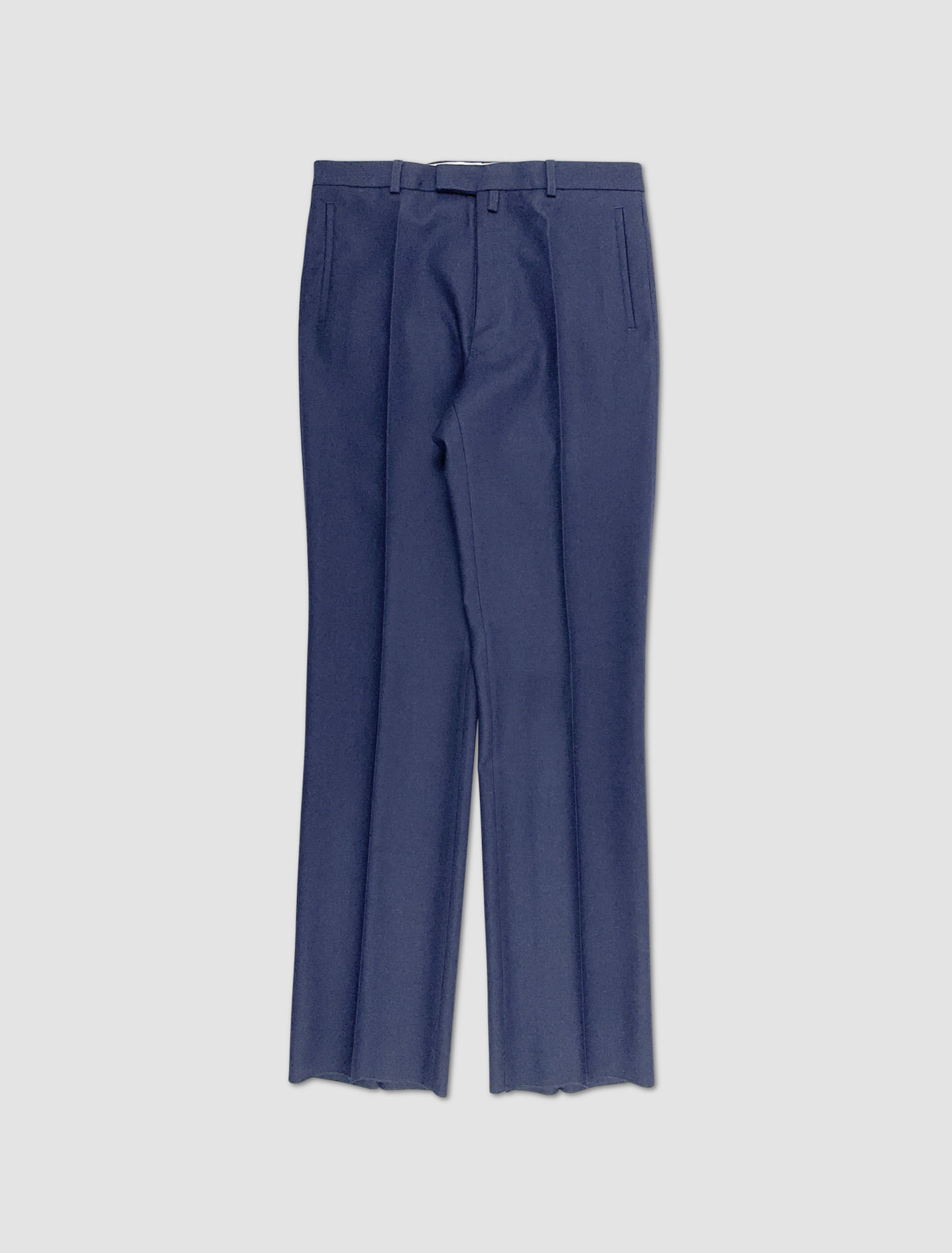 Shop Maison Margiela Twill Pants In Blu