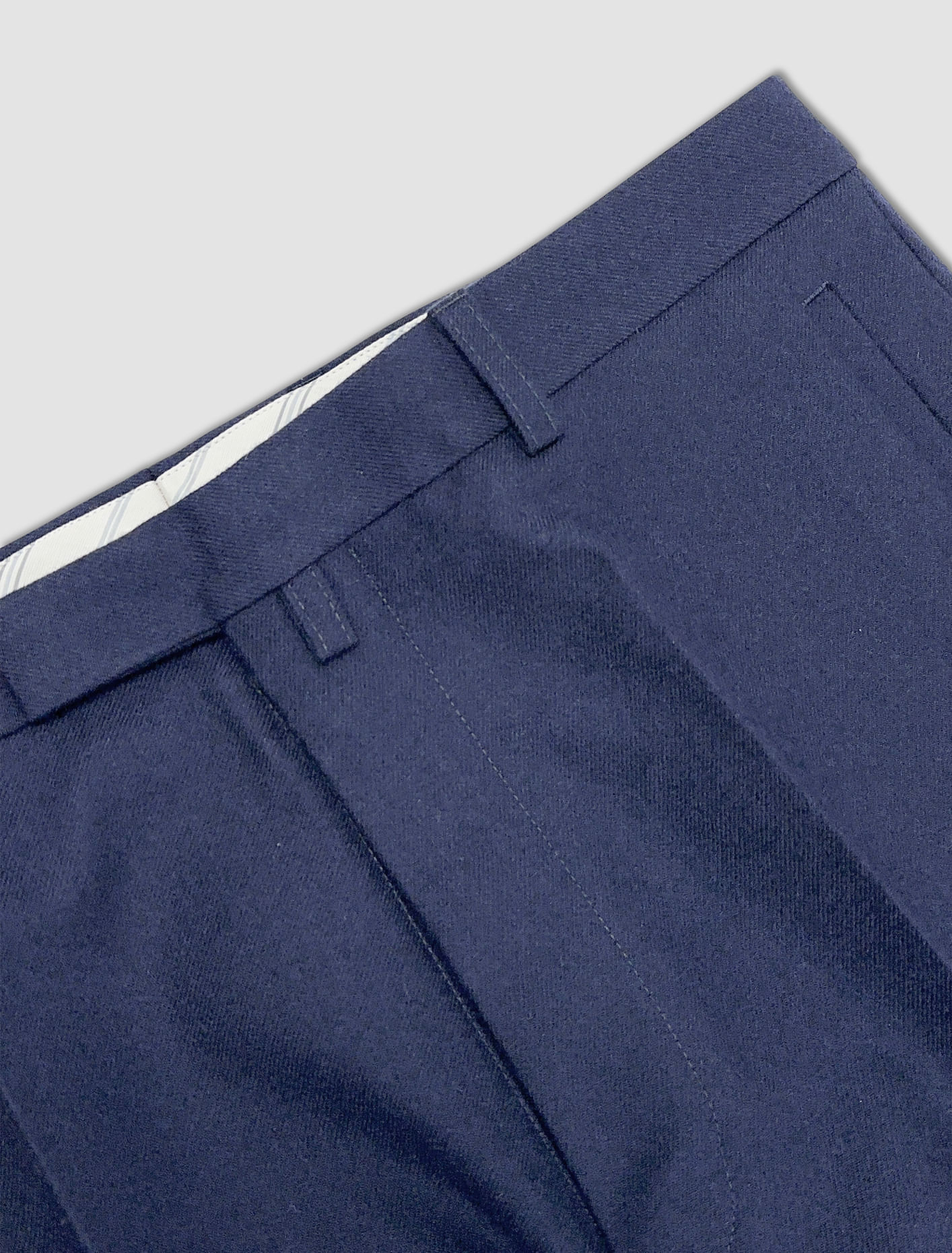 Shop Maison Margiela Twill Pants In Blu