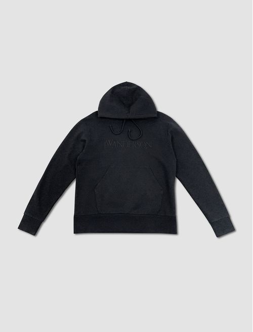 Logo embroidery hoodie