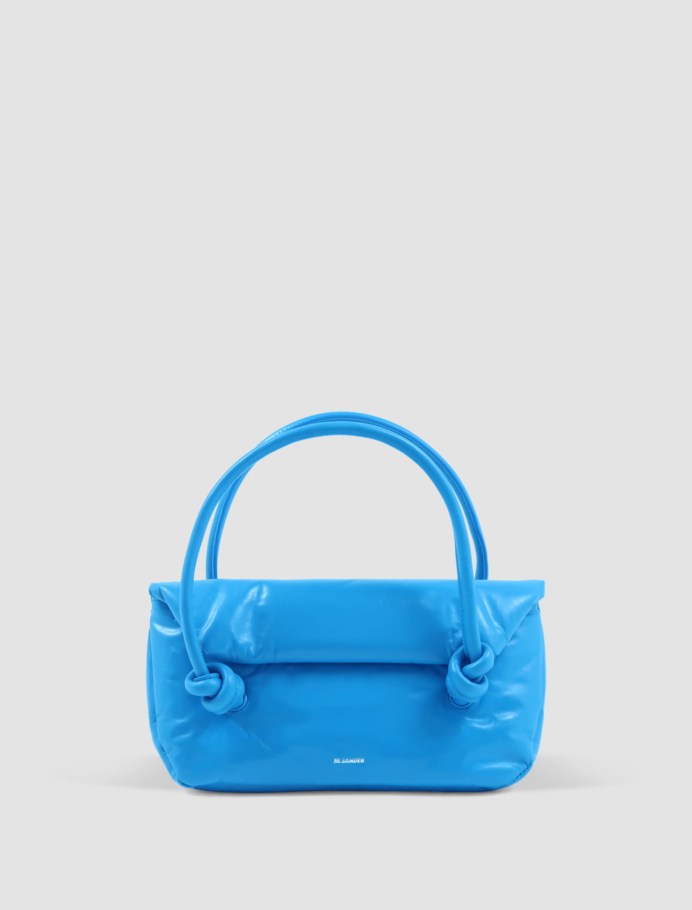 Shop Jil Sander Small Shoulder Bag In Blu