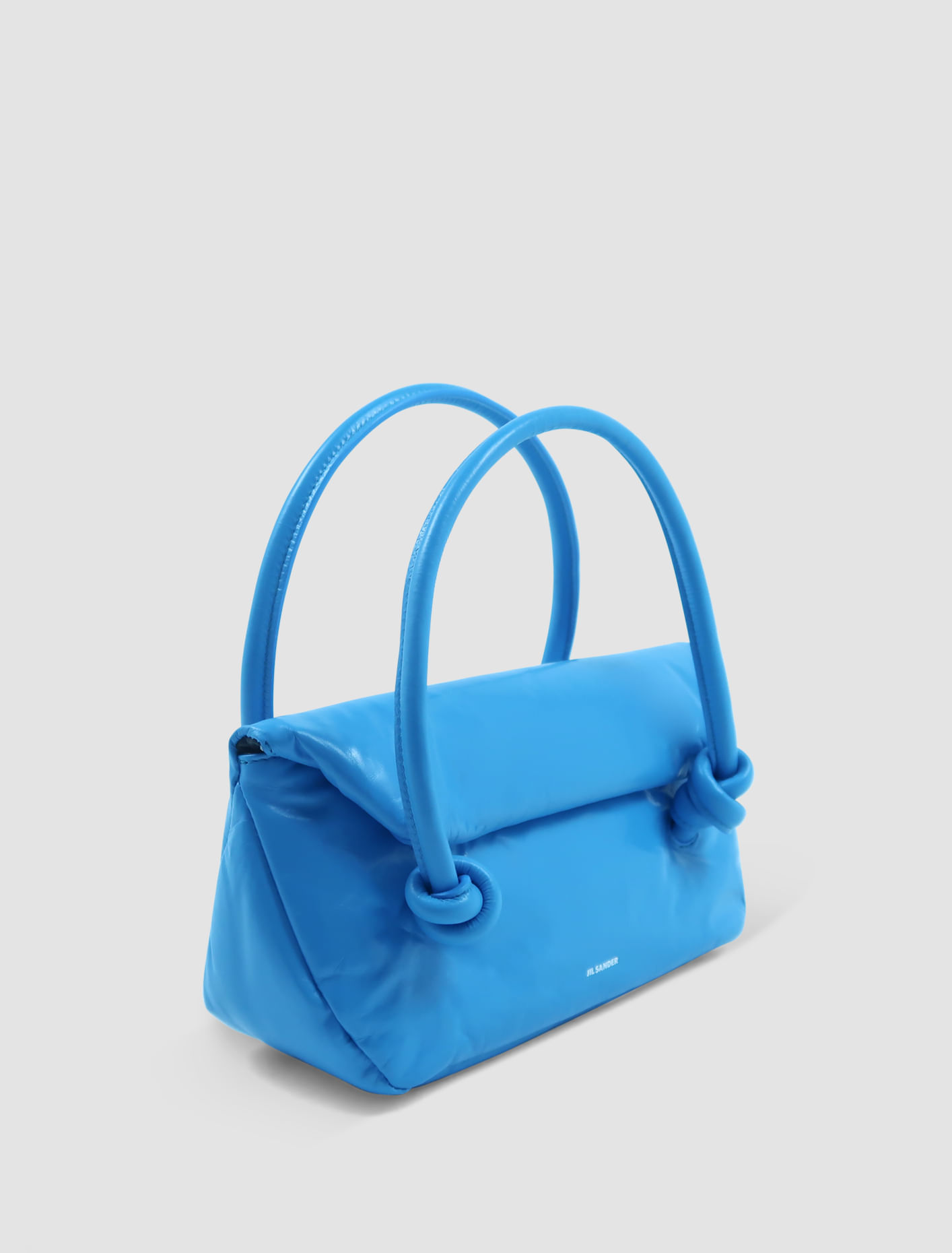 Shop Jil Sander Small Shoulder Bag In Blu