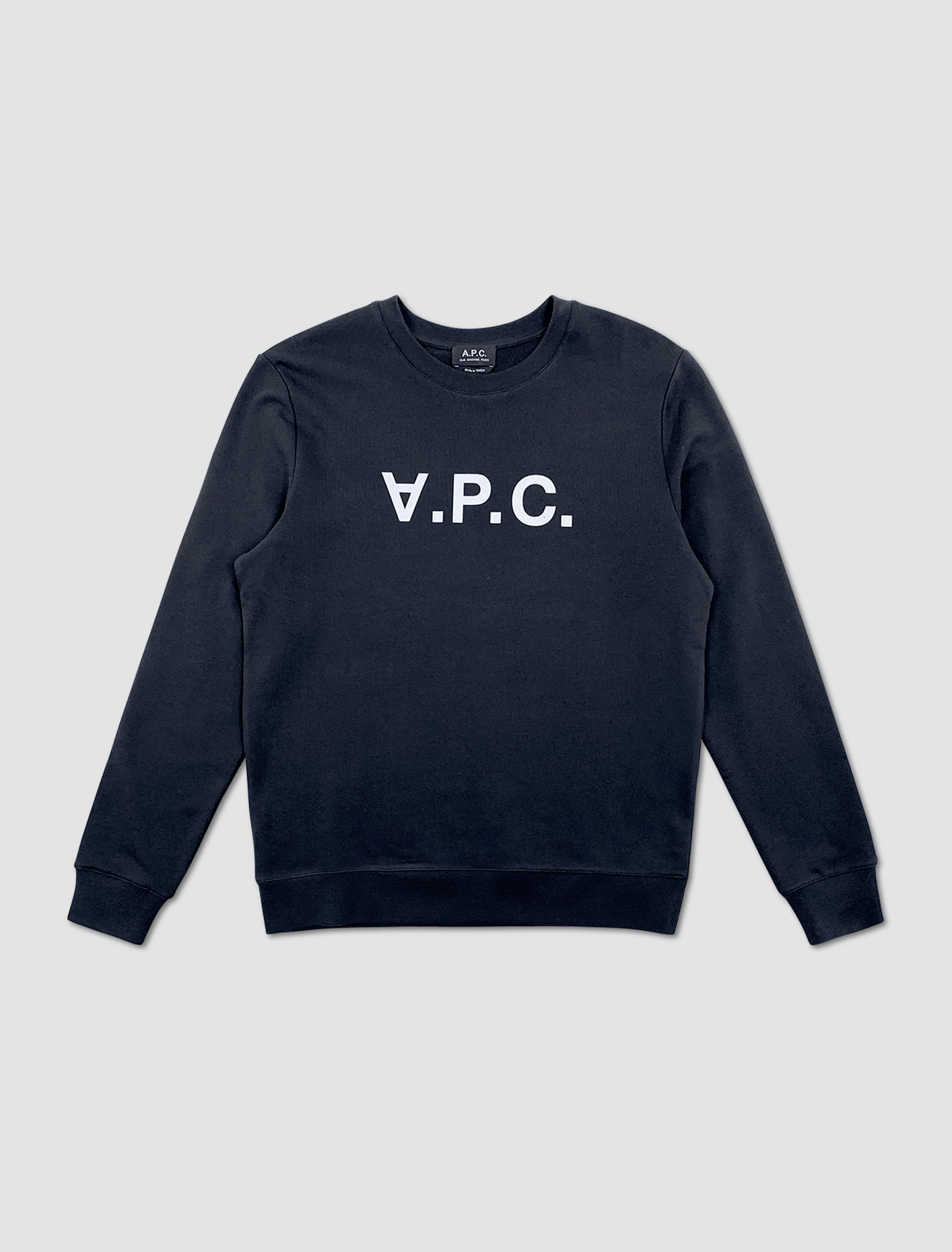 Shop Apc Vpc Sweatshirt In Blu