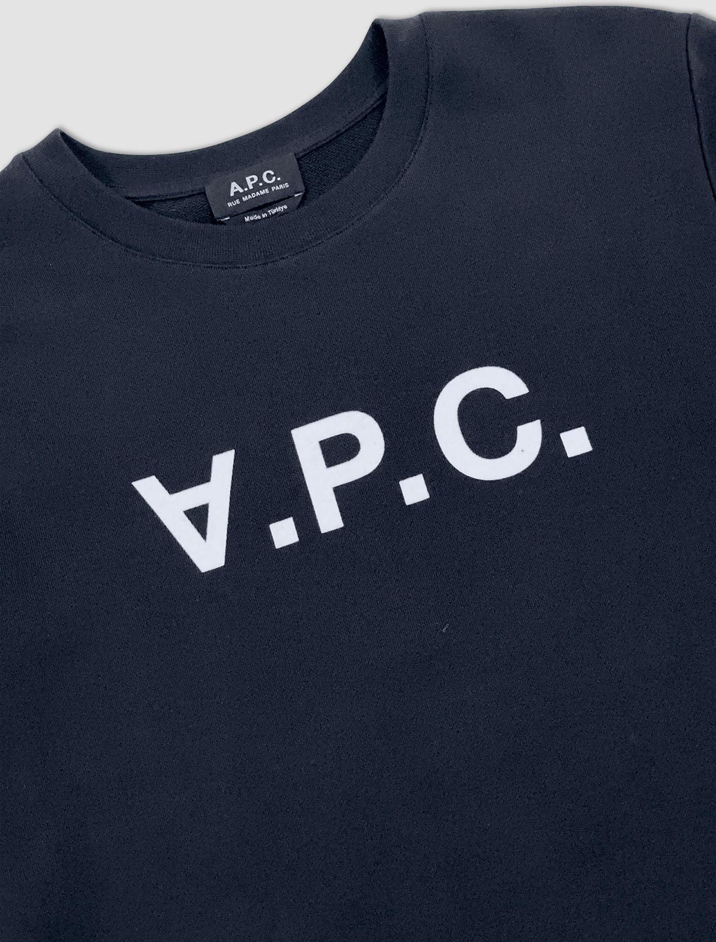 Shop Apc Vpc Sweatshirt In Blu