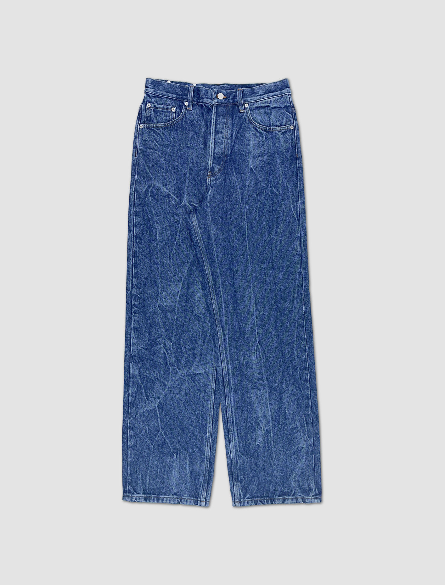 Shop Dries Van Noten Pine Pants In Blu