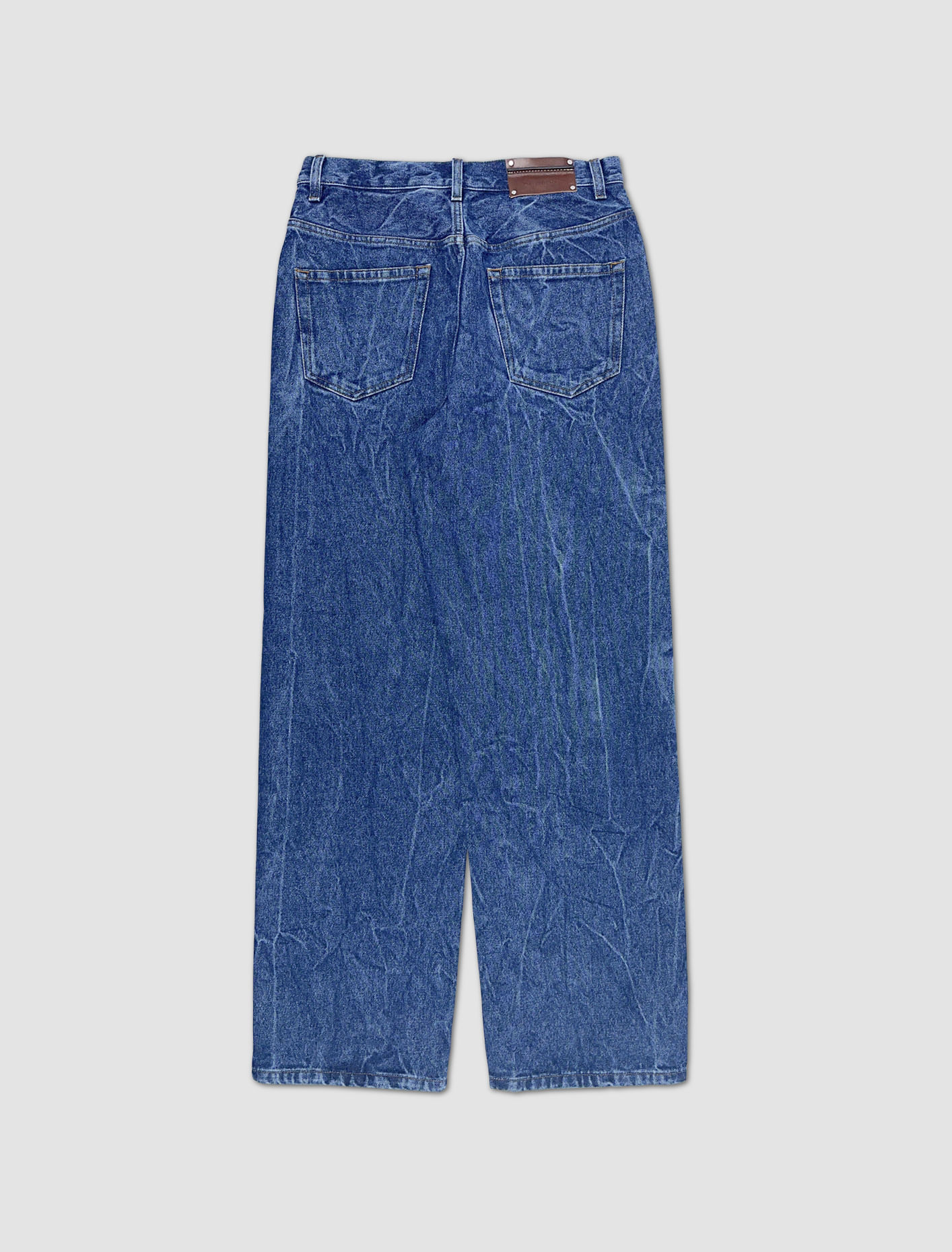 Shop Dries Van Noten Pine Pants In Blu