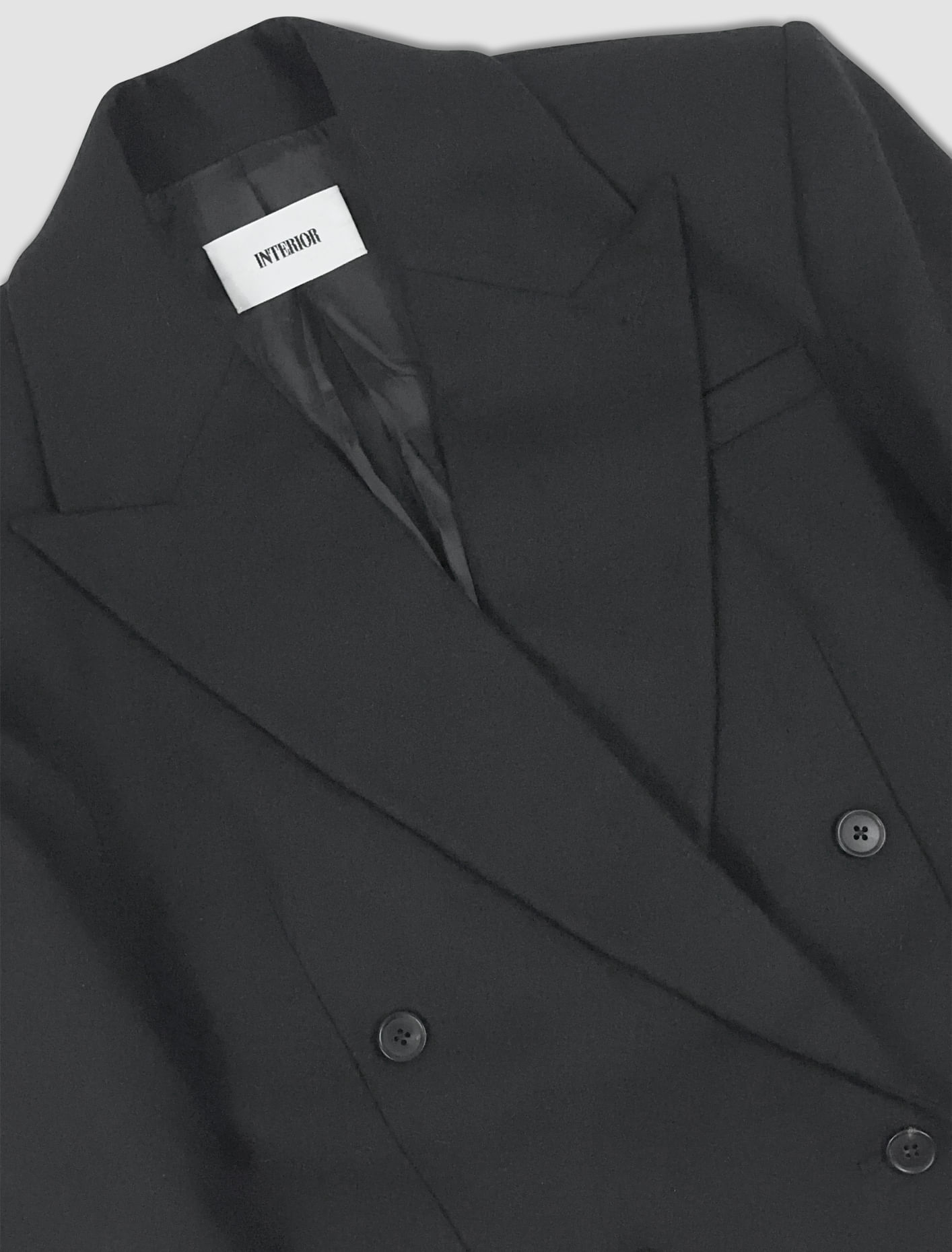 Shop Interior The Ren Suit Jacket In Nero