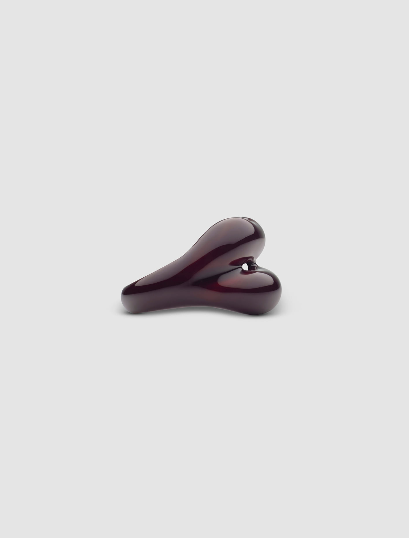 Shop Hotlips By Solange Hotlips Black Cherry Ring In Red