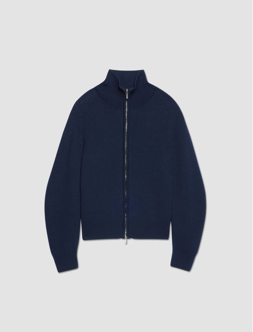 Le cardigan zippé