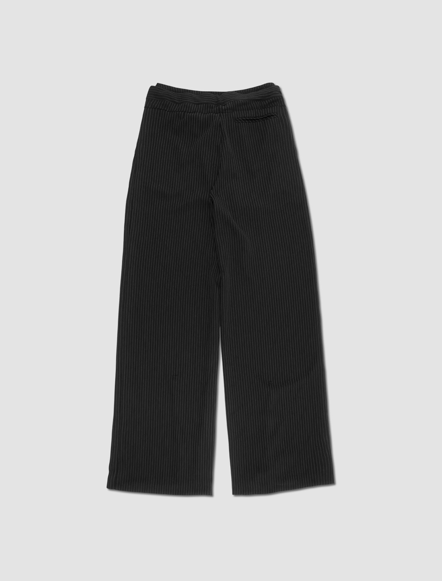 Shop Ottolinger Double Fold Suit Trousers In Nero