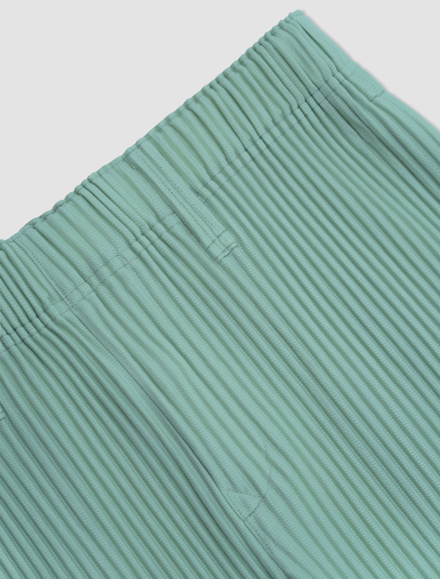 Shop Issey Miyake Pleated Trousers In Green