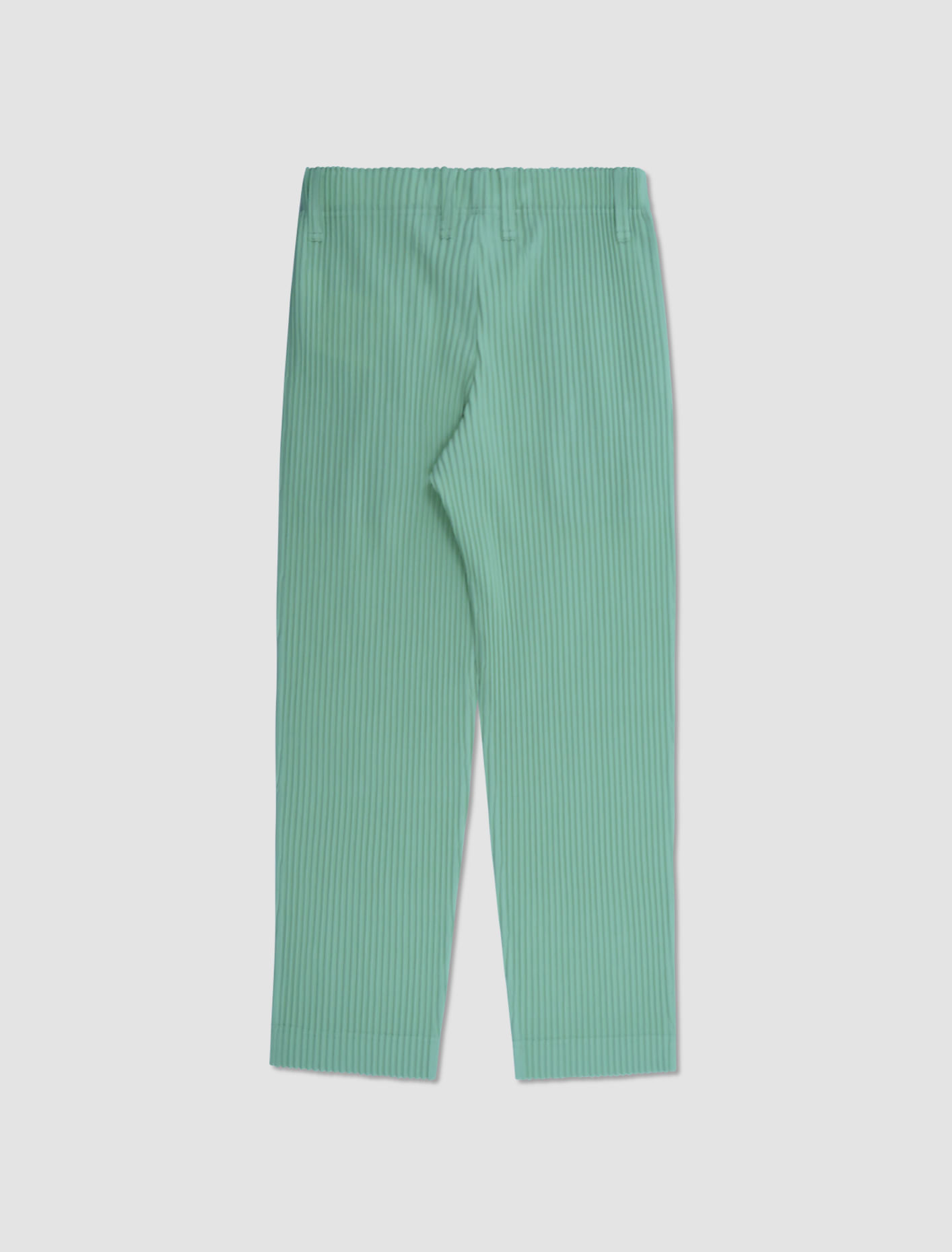 Shop Issey Miyake Pleated Trousers In Green