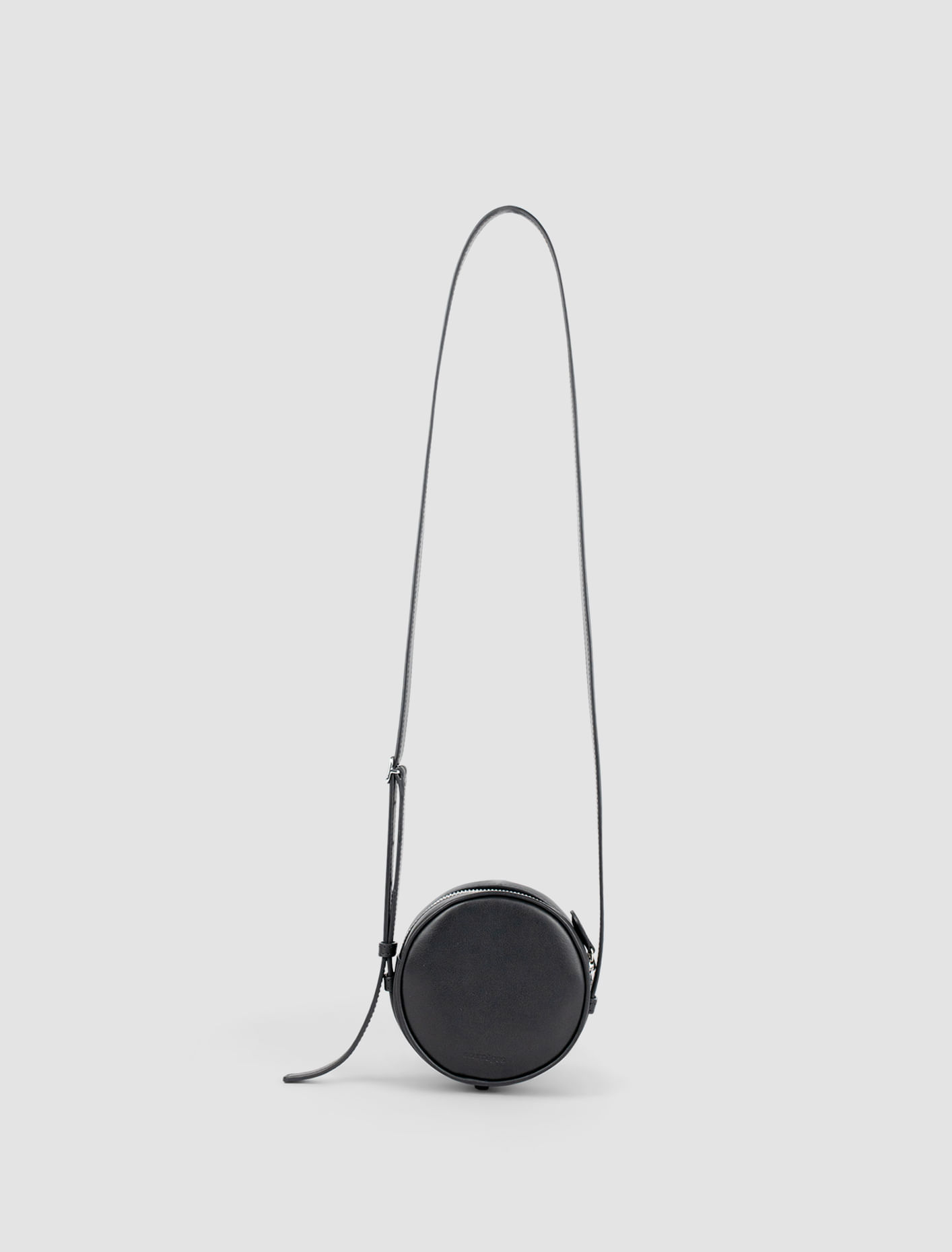 Shop Courrèges Reedition Small Circle Bag In Black