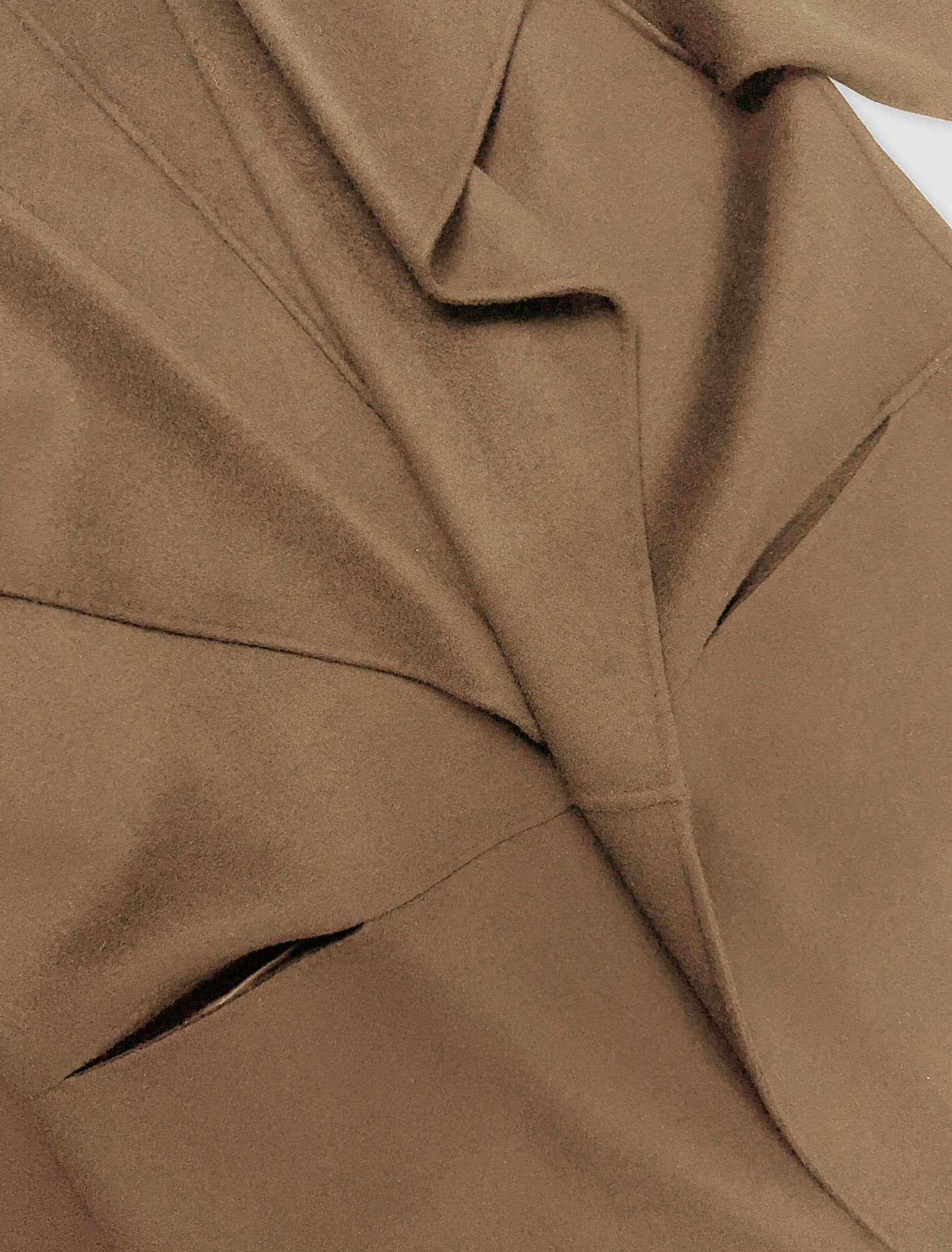 Shop Totême Signature Wool Cashmere Coat In Camel