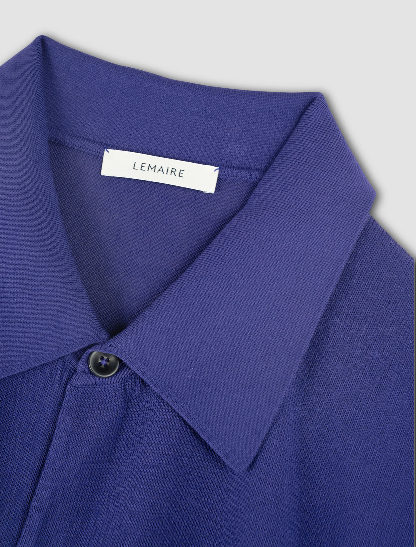 Shop Lemaire Polo Shirt In Viola