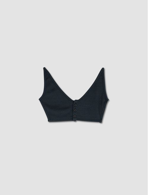 Invisible strap bralette