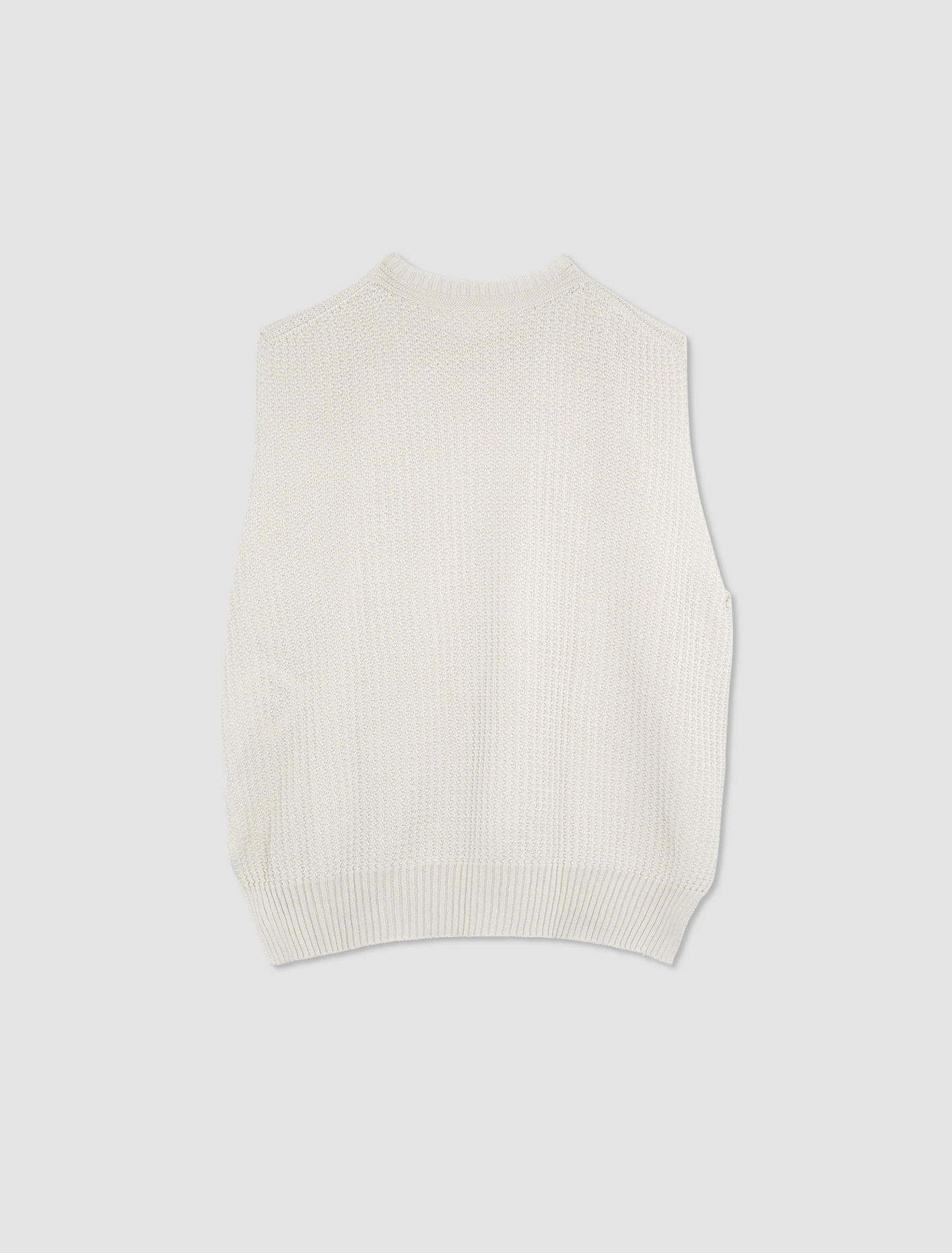 Shop Homme Plissã© Issey Miyake Gilet Knit In White