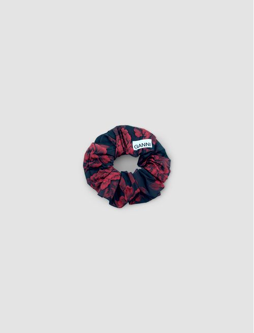 Scrunchie jacquard Botanical